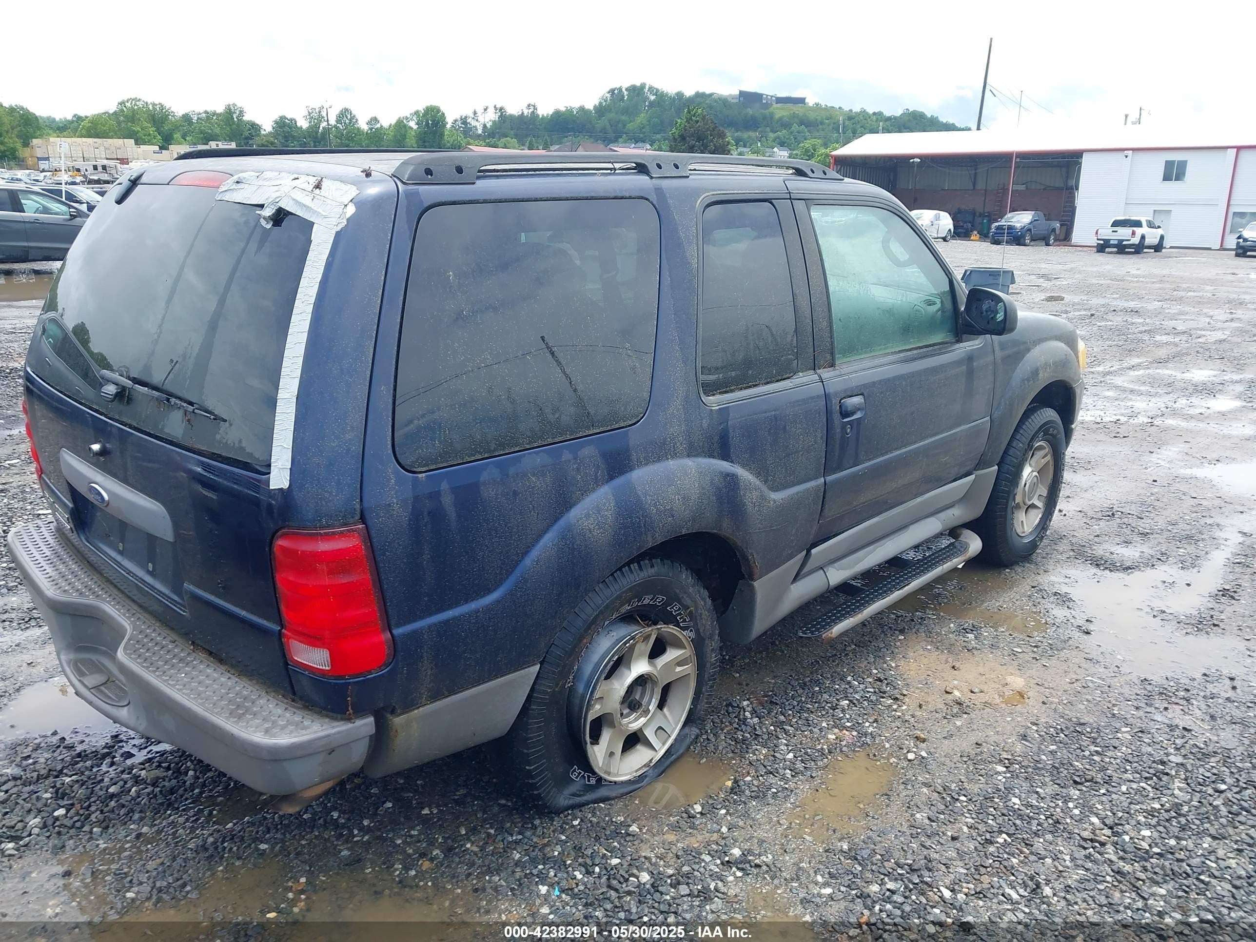 2003 Ford Explorer Sport Xls/xlt Blue vin: 1FMZU70EX3UB79981