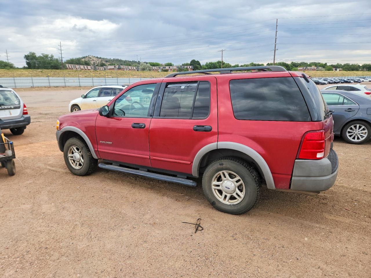 2002 Ford Explorer Xls Красный vin: 1FMZU72E72ZB62277