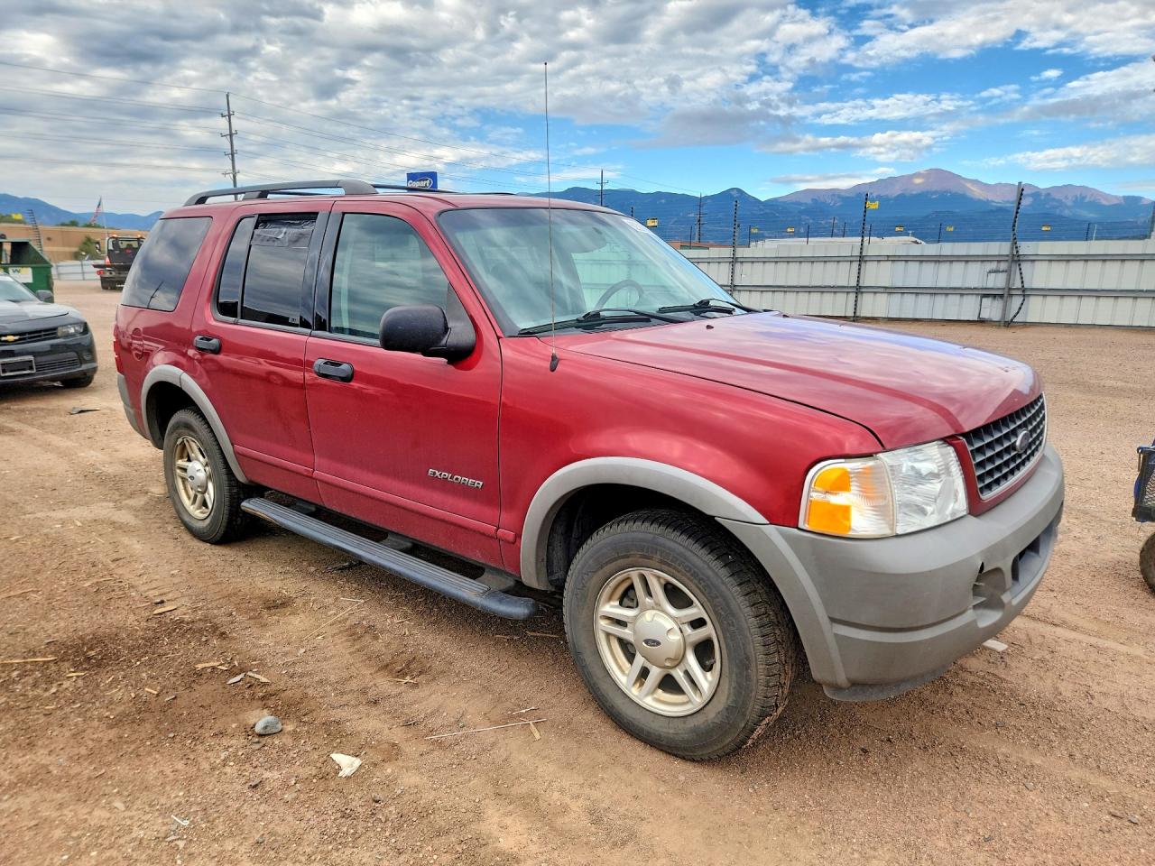 2002 Ford Explorer Xls Красный vin: 1FMZU72E72ZB62277