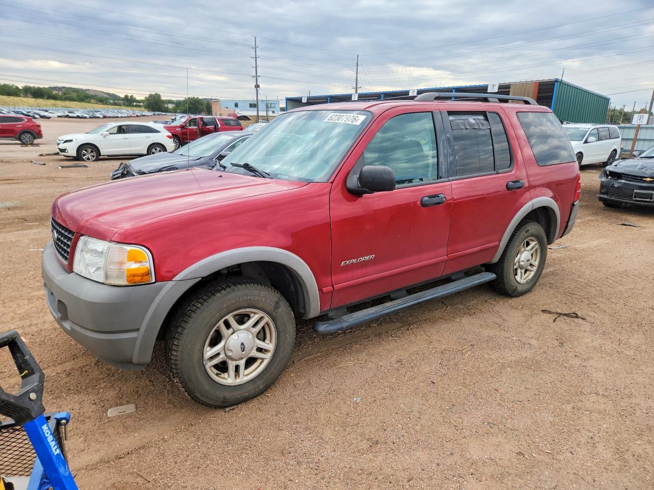 2002 Ford Explorer Xls Красный vin: 1FMZU72E72ZB62277