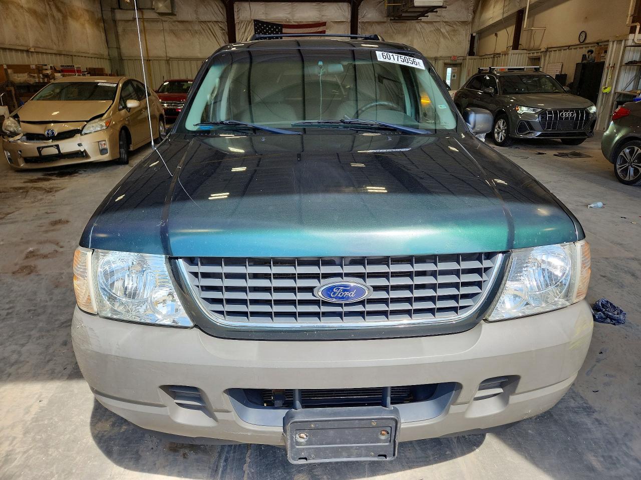 2002 Ford Explorer Xls Green vin: 1FMZU72K02ZC61190