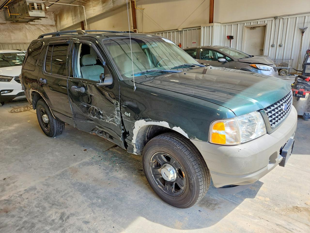2002 Ford Explorer Xls Green vin: 1FMZU72K02ZC61190