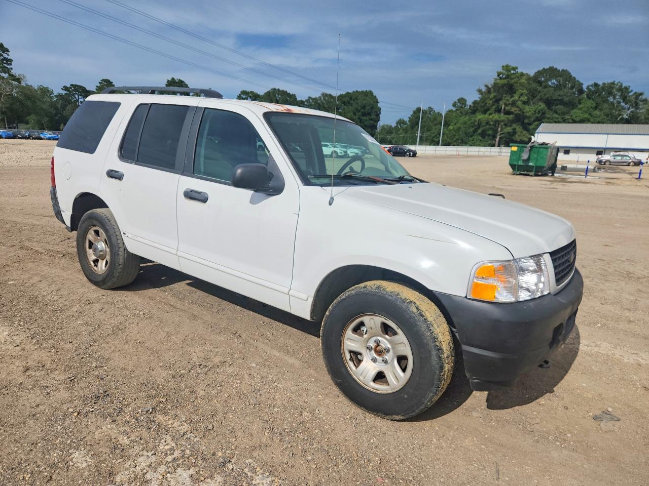 2003 Ford Explorer Xls White vin: 1FMZU72K03ZB27927