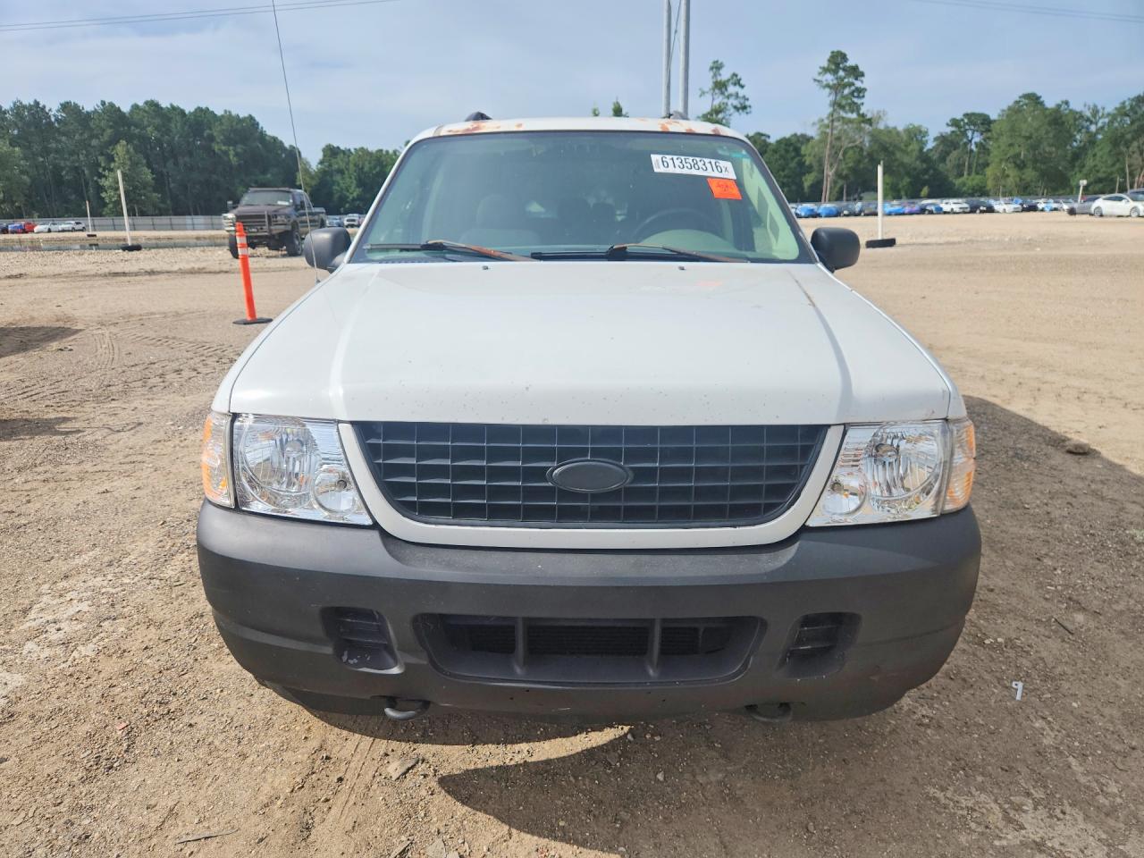 2003 Ford Explorer Xls White vin: 1FMZU72K03ZB27927