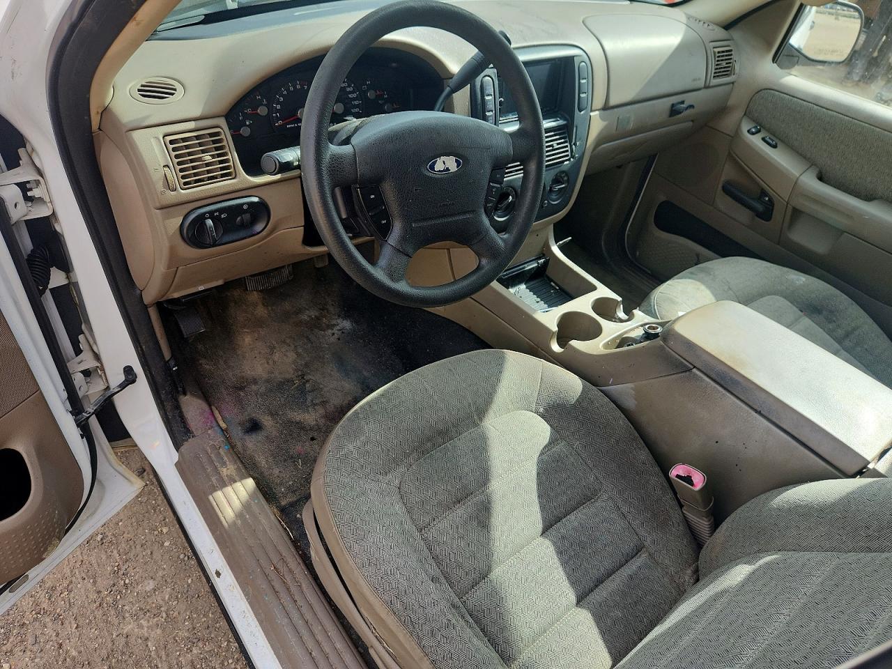 2003 Ford Explorer Xls White vin: 1FMZU72K03ZB27927