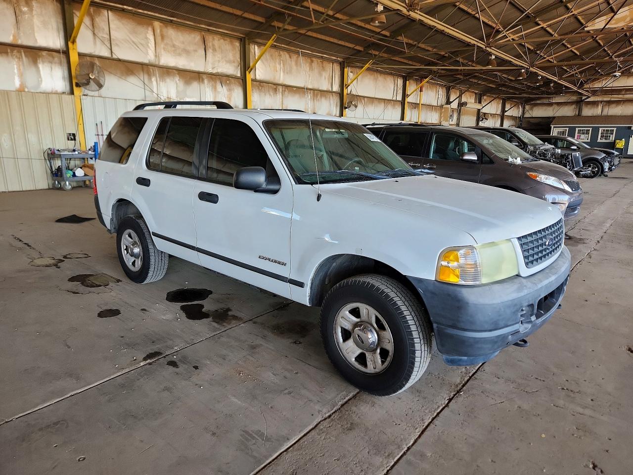 2004 Ford Explorer Xls White vin: 1FMZU72K04ZB02141