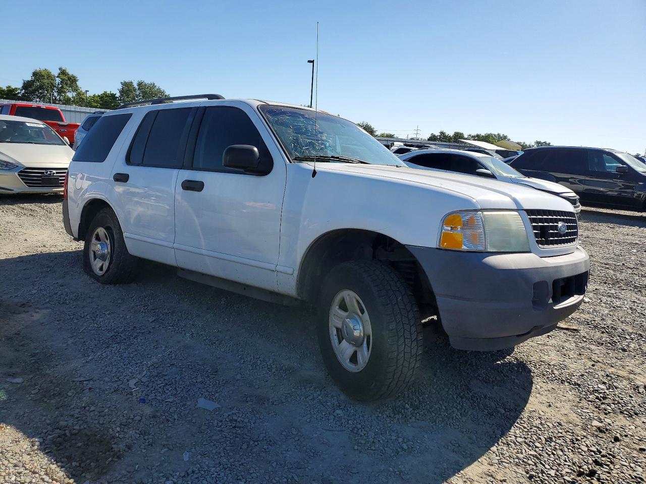 2003 Ford Explorer Xls White vin: 1FMZU72K23ZB01443