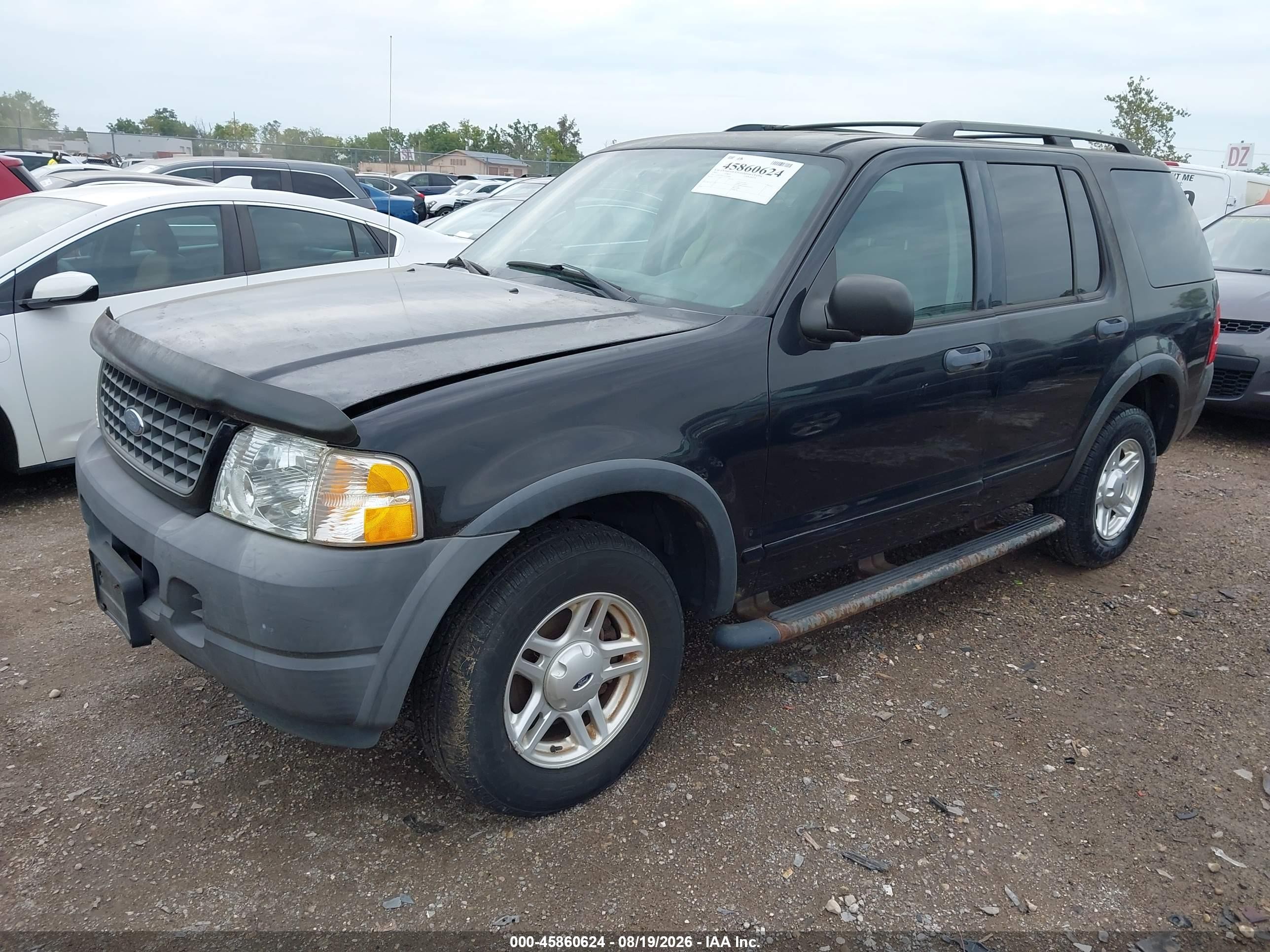 2003 Ford Explorer Xls Черный vin: 1FMZU72K33UC64695