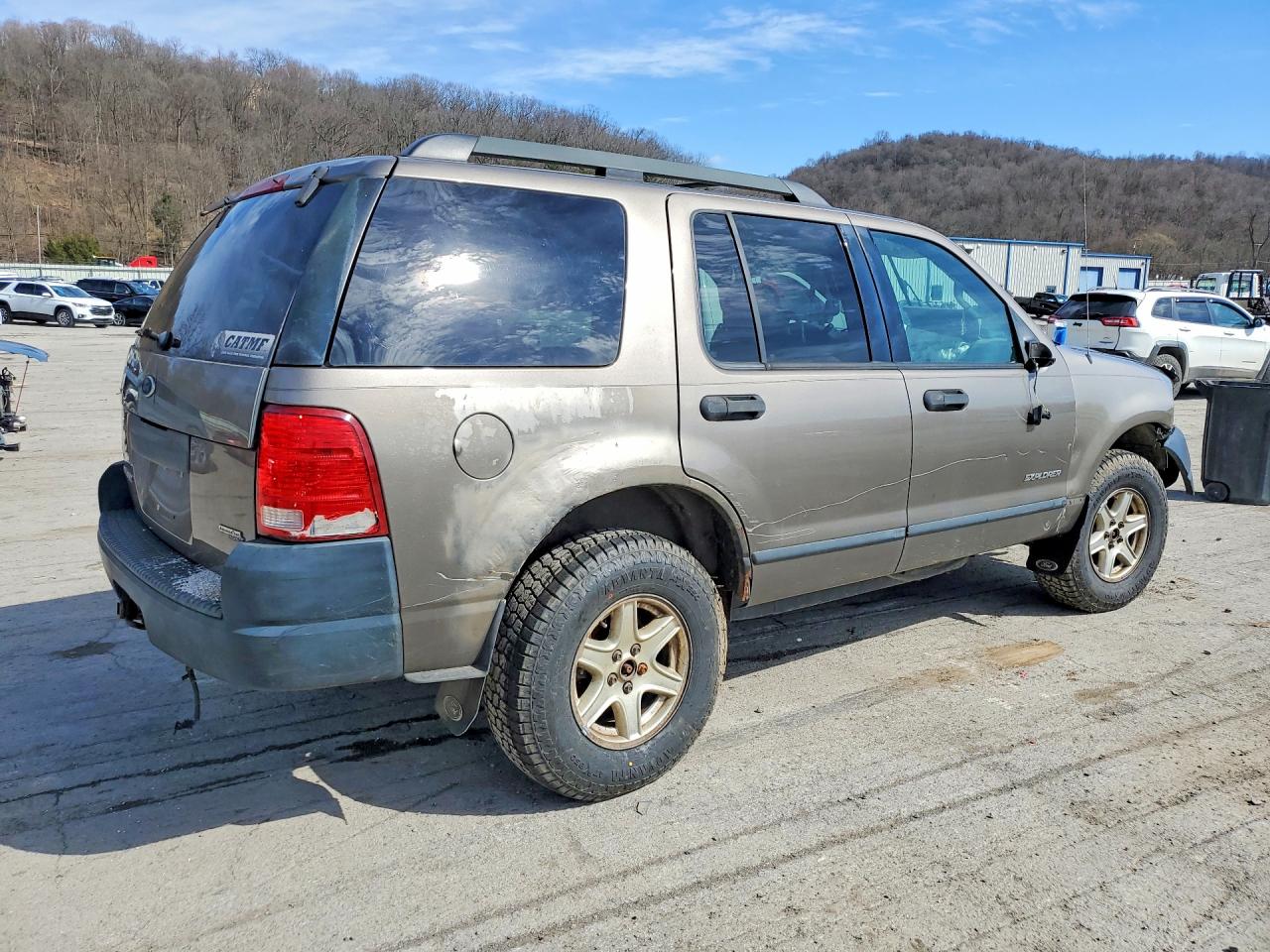 2005 Ford Explorer Xls Tan vin: 1FMZU72K45UB00052