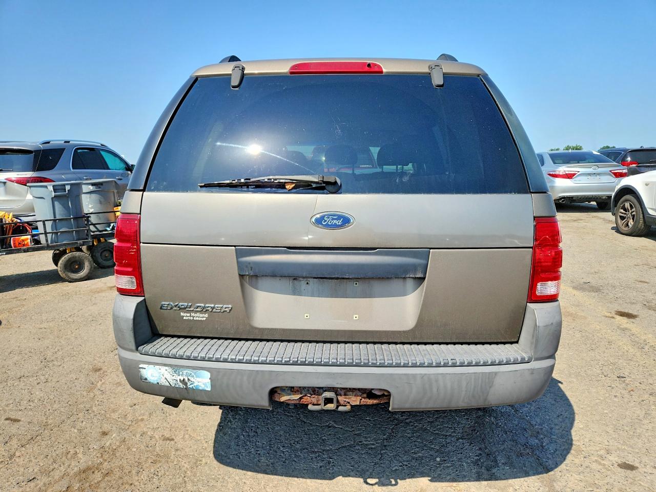 2003 Ford Explorer Xls Gray vin: 1FMZU72K53UB71709