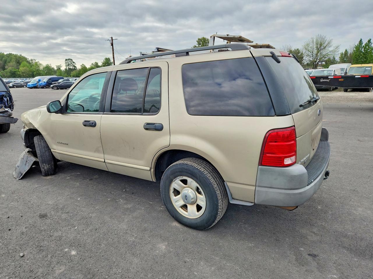 2002 Ford Explorer Xls Tan vin: 1FMZU72K62ZC75529