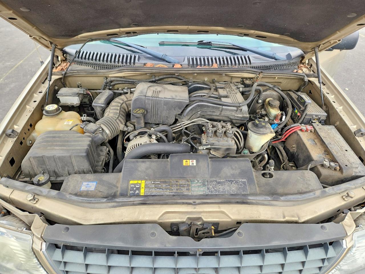 2002 Ford Explorer Xls Tan vin: 1FMZU72K62ZC75529