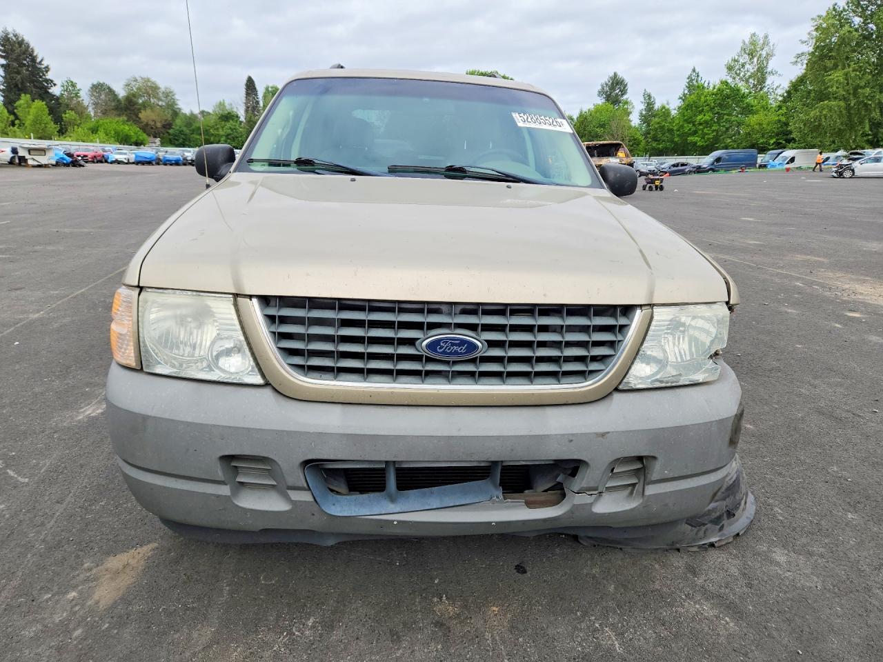 2002 Ford Explorer Xls Tan vin: 1FMZU72K62ZC75529