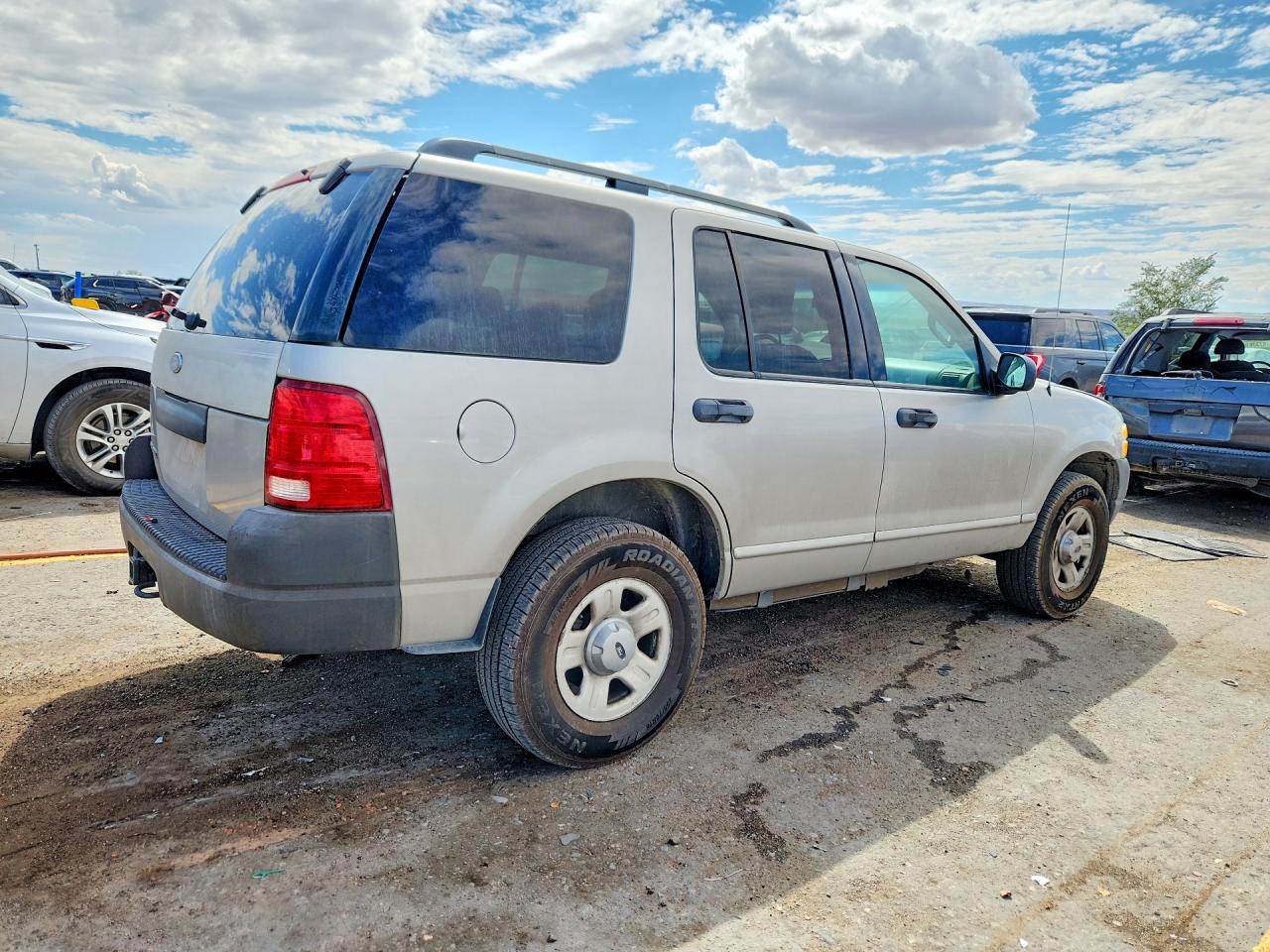 2003 Ford Explorer Xls Silver vin: 1FMZU72K63ZB14051