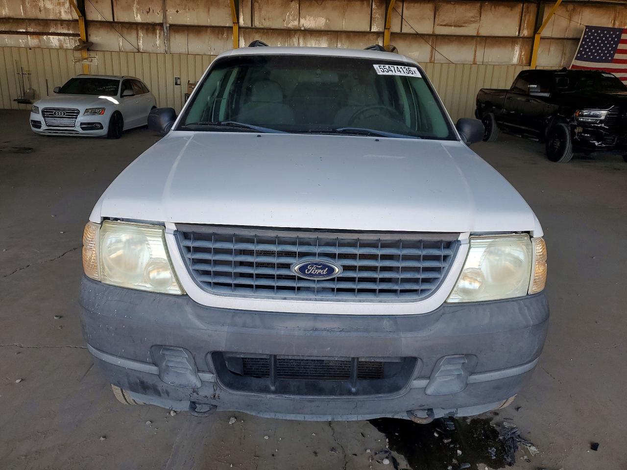 2004 Ford Explorer Xls White vin: 1FMZU72K74ZB12701