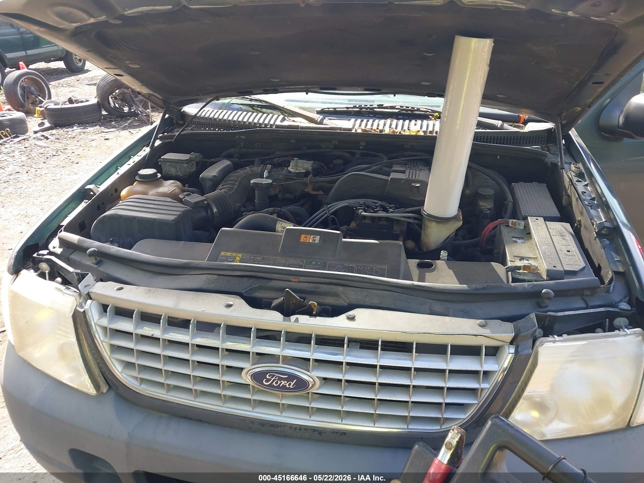 2003 Ford Explorer Xls Green vin: 1FMZU72KX3UB85265