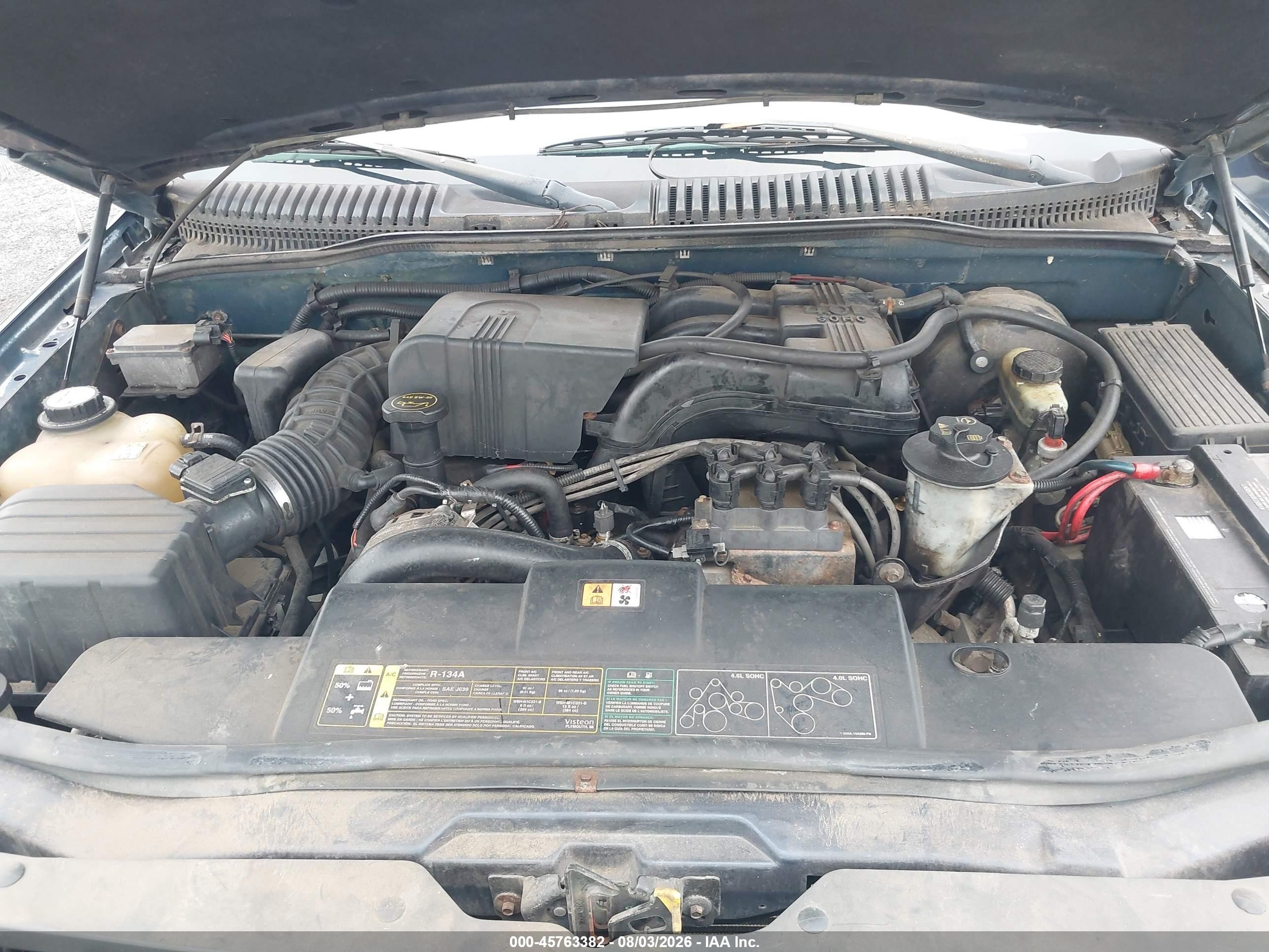 2002 Ford Explorer Xlt Blue vin: 1FMZU73E02UB68496