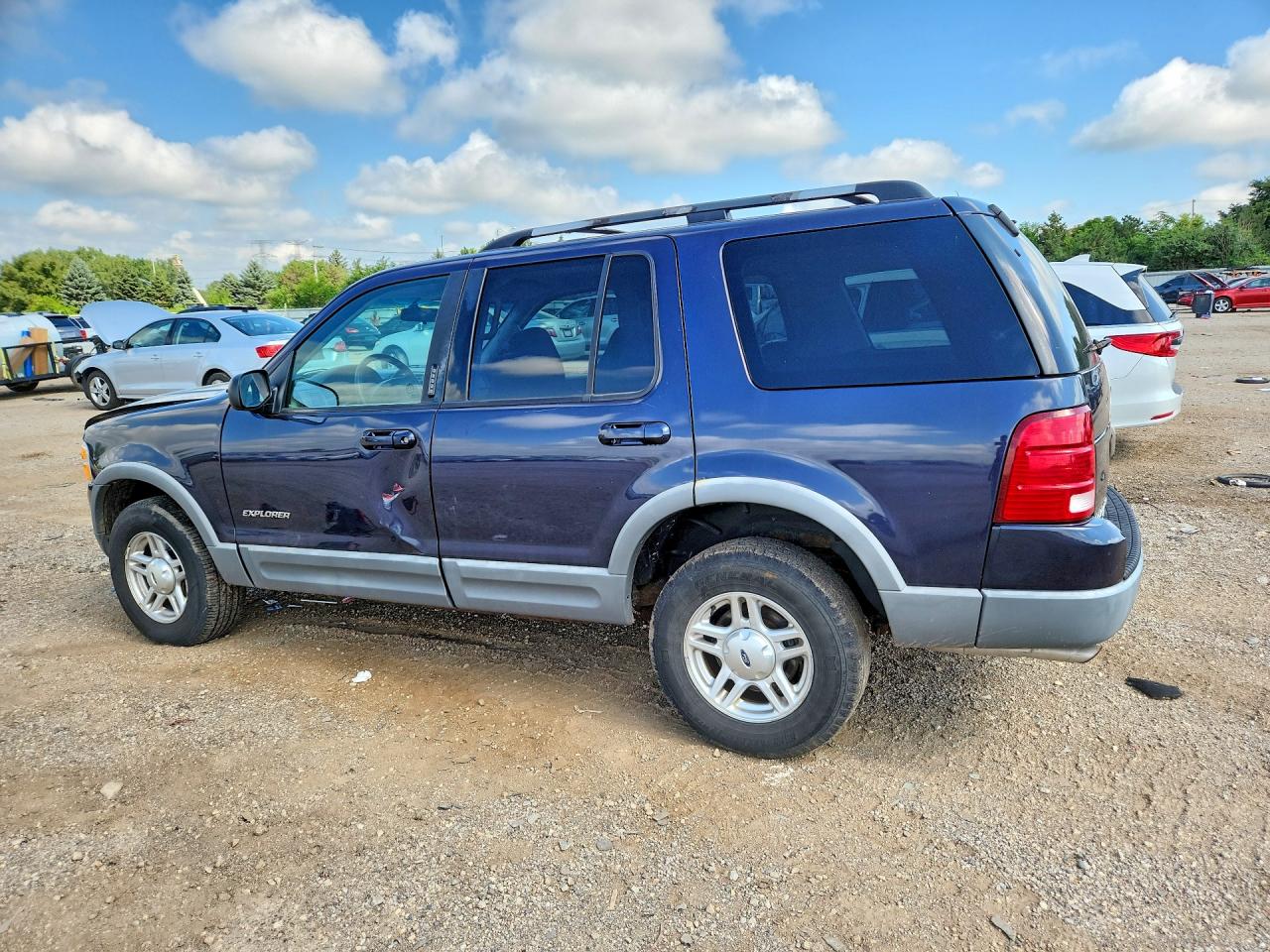 2002 Ford Explorer Xlt Blue vin: 1FMZU73E02ZA81782