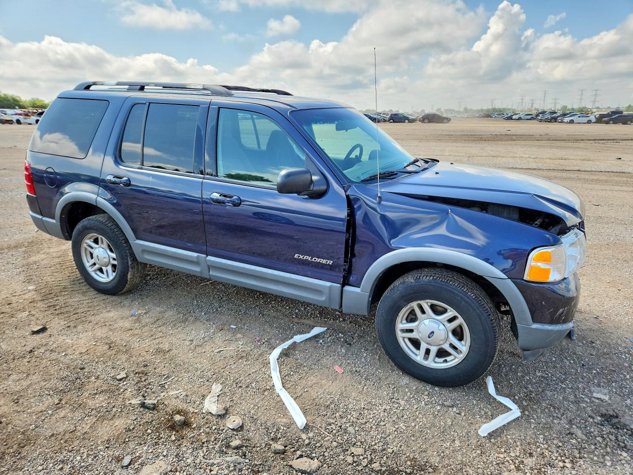 2002 Ford Explorer Xlt Blue vin: 1FMZU73E02ZA81782