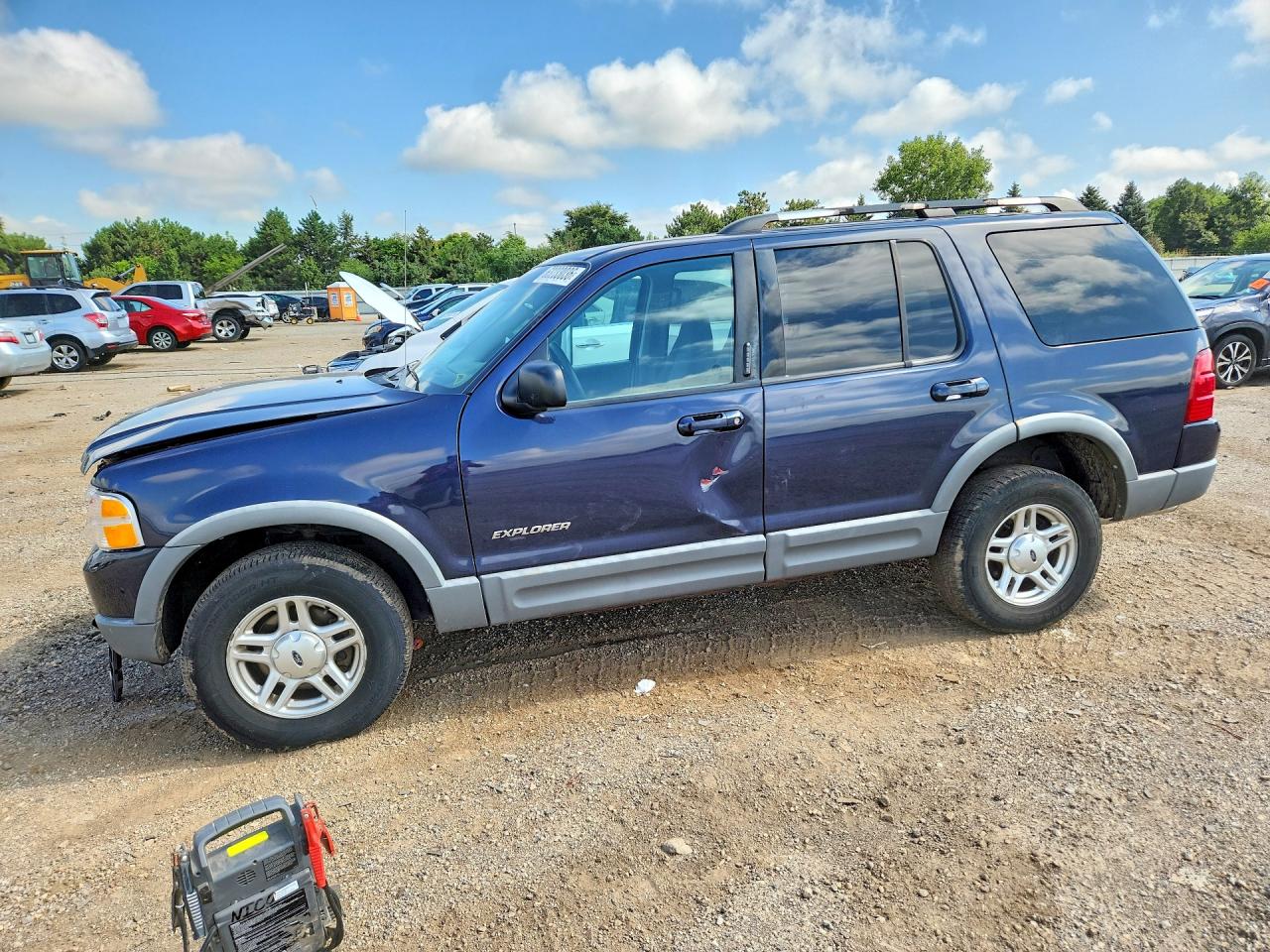 2002 Ford Explorer Xlt Blue vin: 1FMZU73E02ZA81782