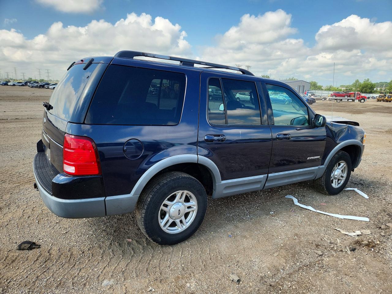 2002 Ford Explorer Xlt Blue vin: 1FMZU73E02ZA81782