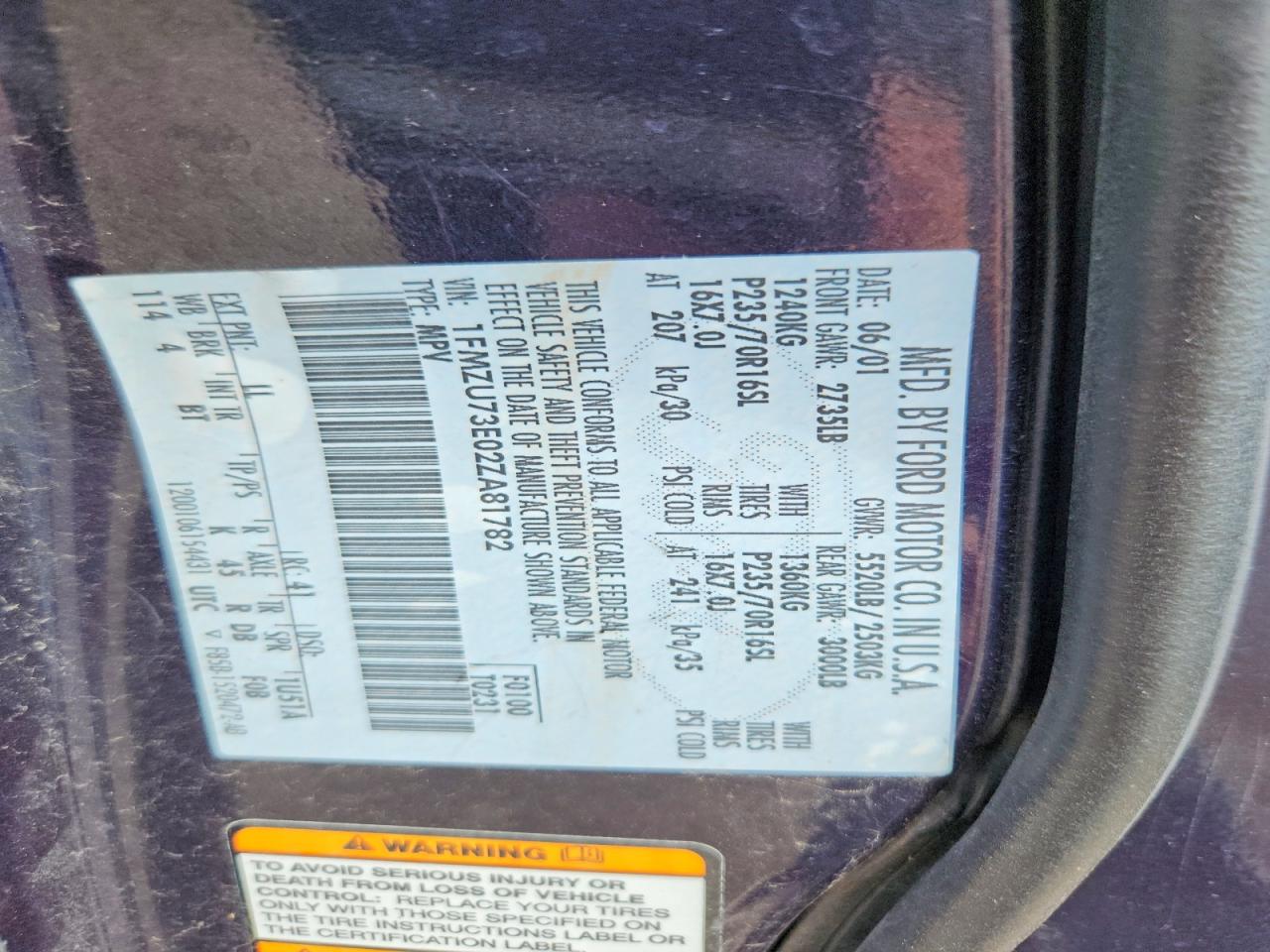 2002 Ford Explorer Xlt Blue vin: 1FMZU73E02ZA81782