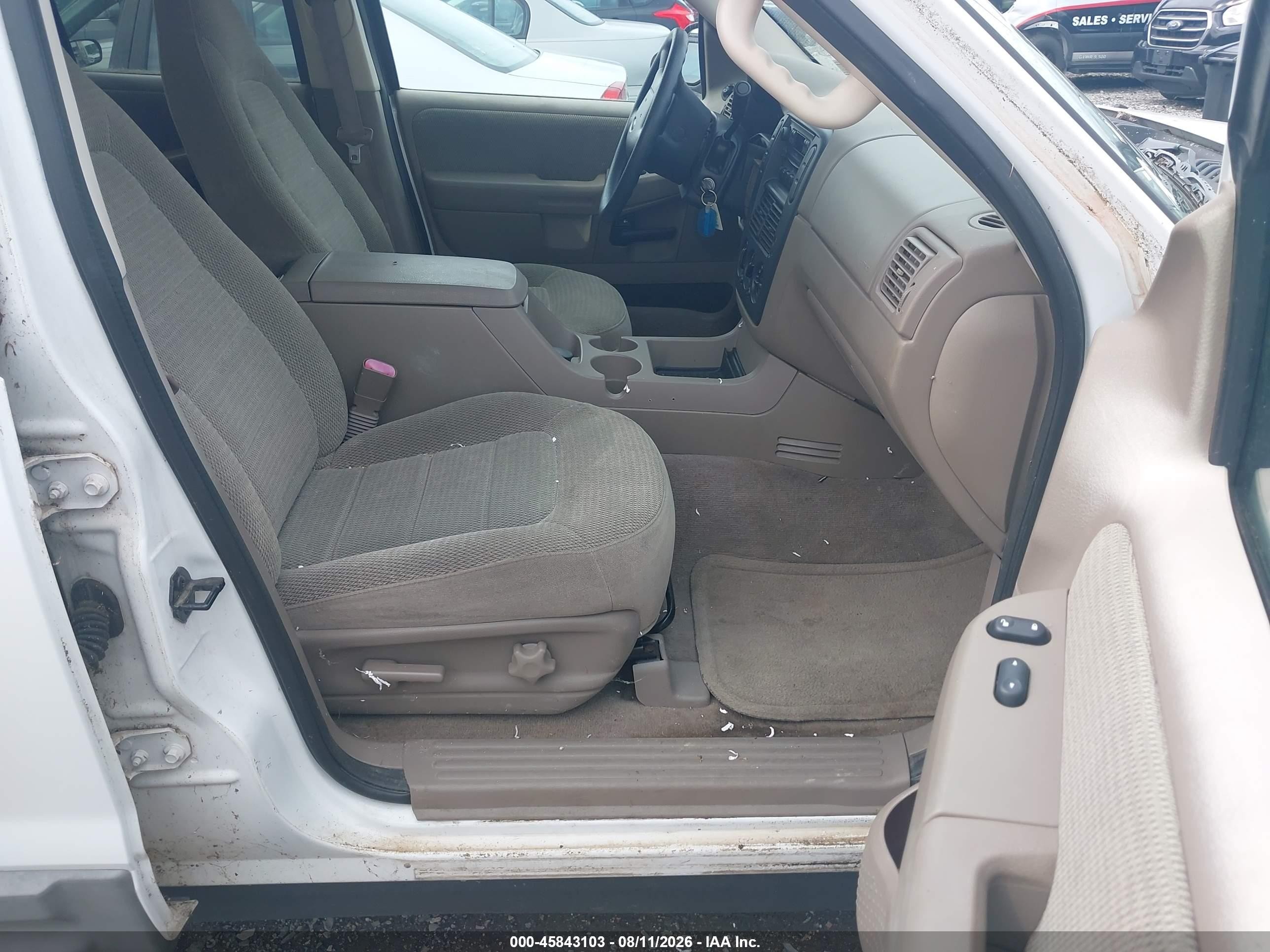 2002 Ford Explorer Xlt White vin: 1FMZU73E32UB33239