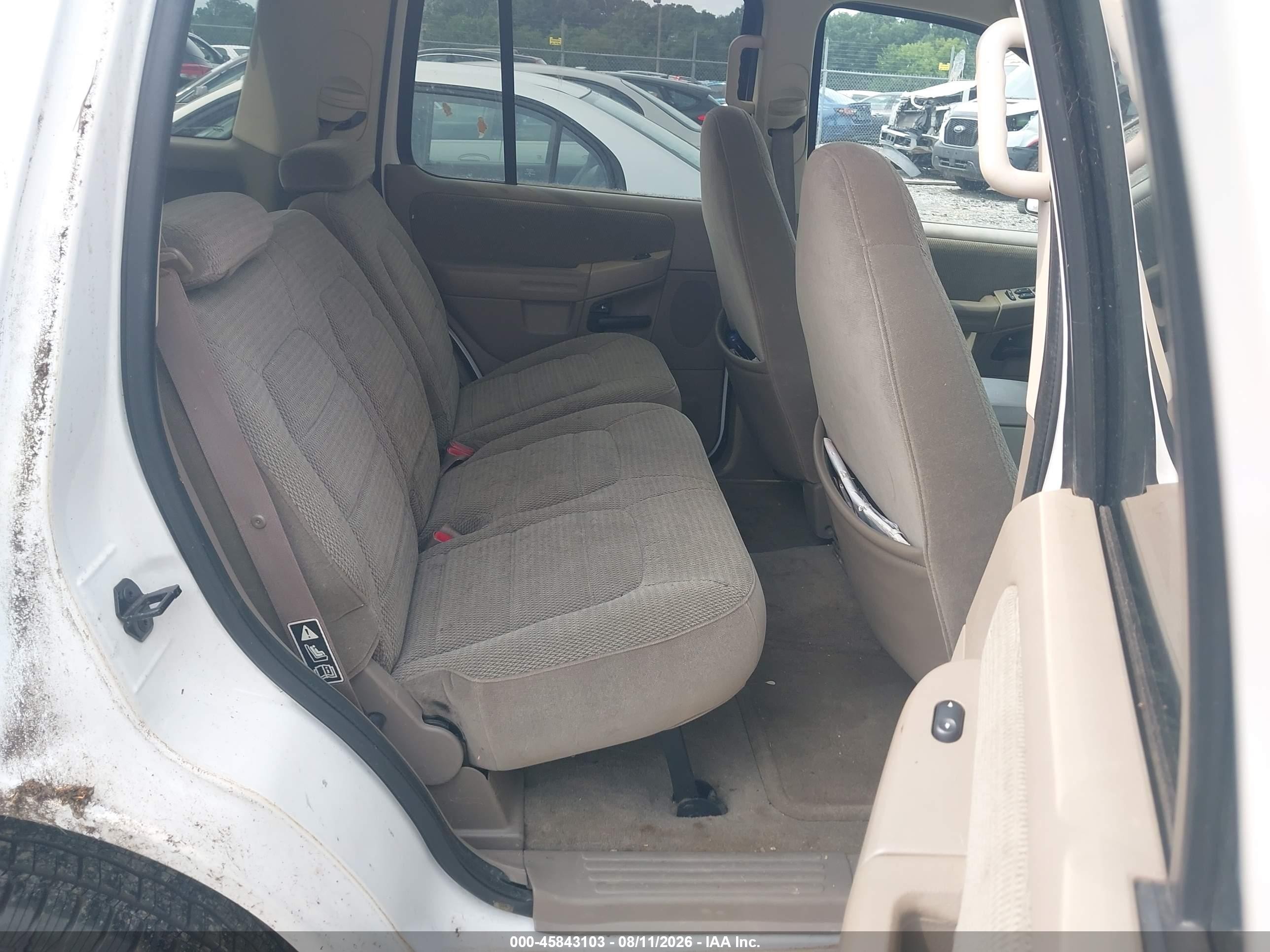 2002 Ford Explorer Xlt White vin: 1FMZU73E32UB33239