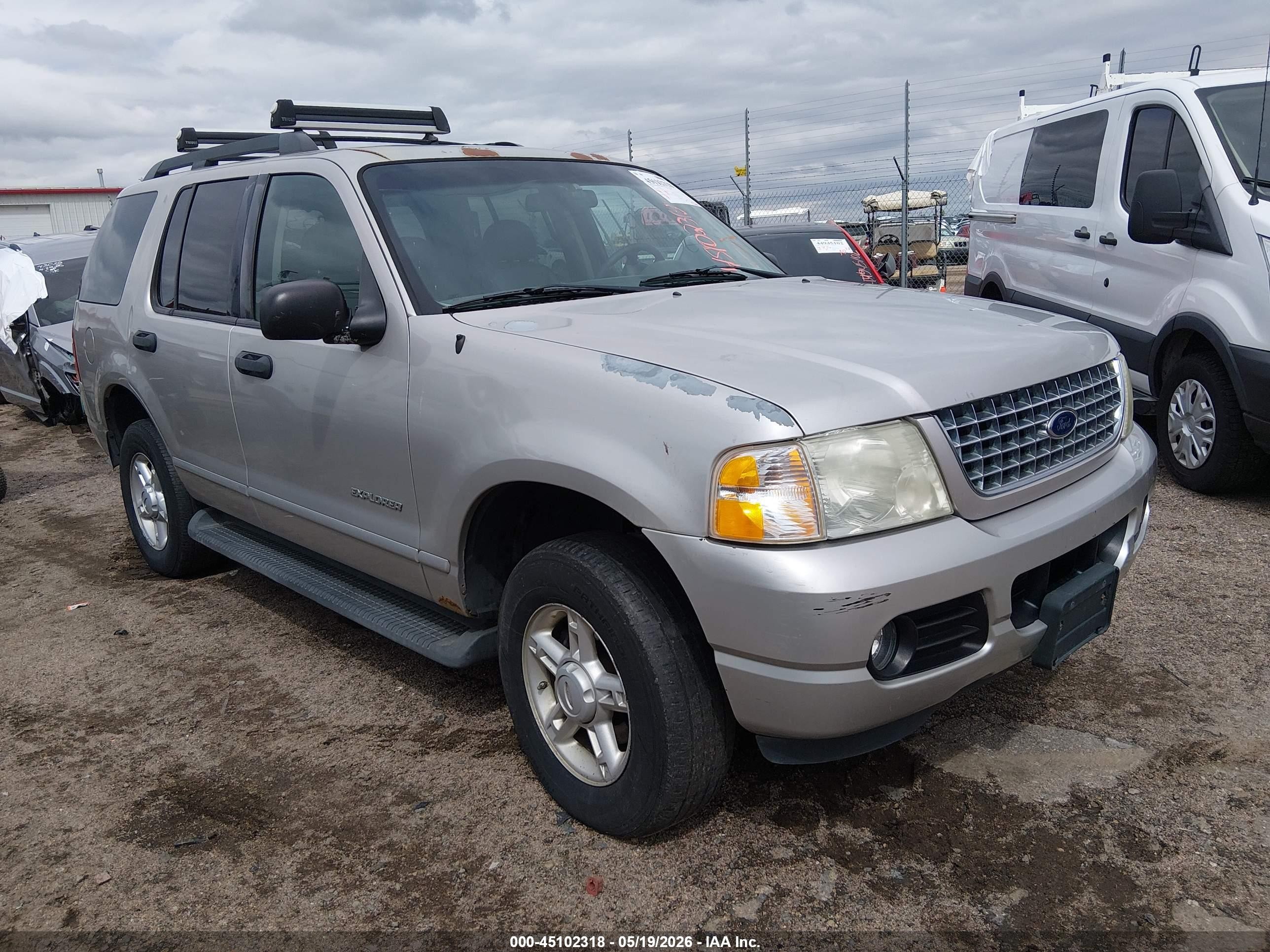 2005 Ford Explorer Xlt/xlt Sport Silver vin: 1FMZU73E45UB85273