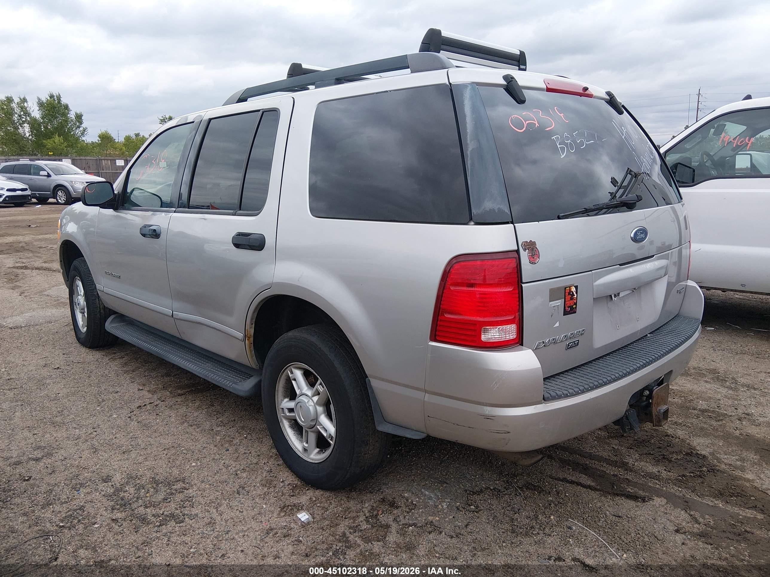 2005 Ford Explorer Xlt/xlt Sport Silver vin: 1FMZU73E45UB85273