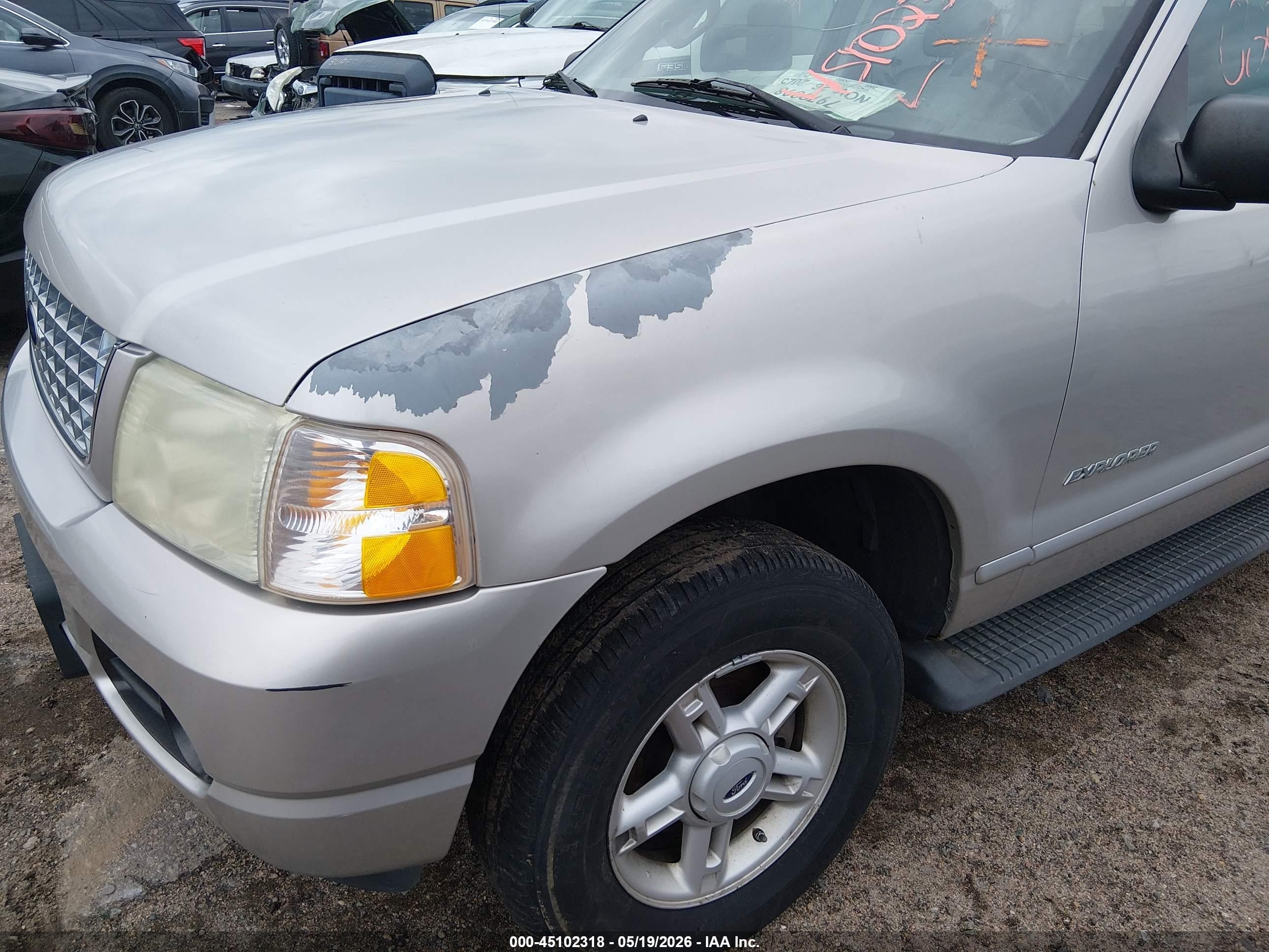 2005 Ford Explorer Xlt/xlt Sport Silver vin: 1FMZU73E45UB85273