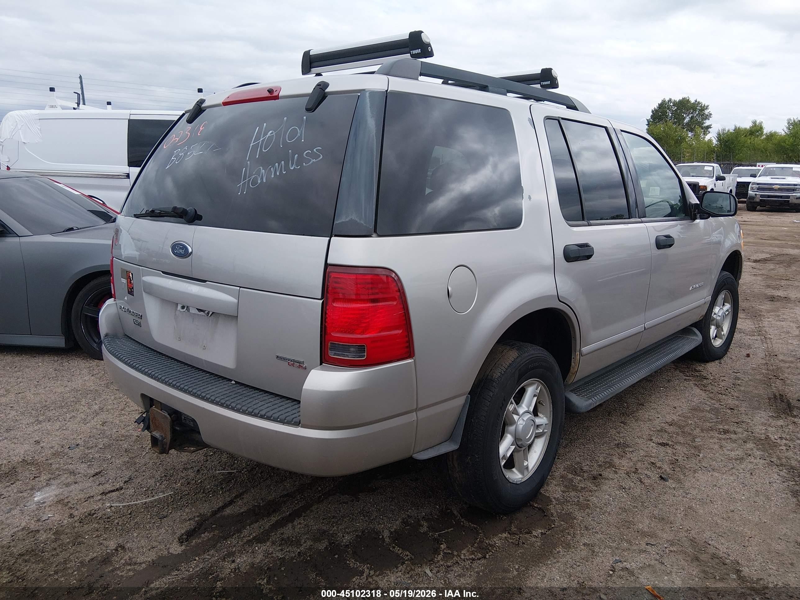 2005 Ford Explorer Xlt/xlt Sport Silver vin: 1FMZU73E45UB85273
