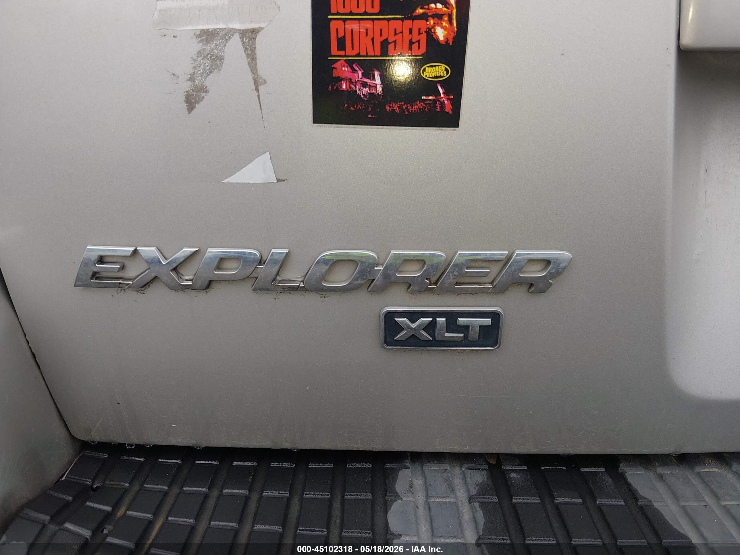 2005 Ford Explorer Xlt/xlt Sport Silver vin: 1FMZU73E45UB85273