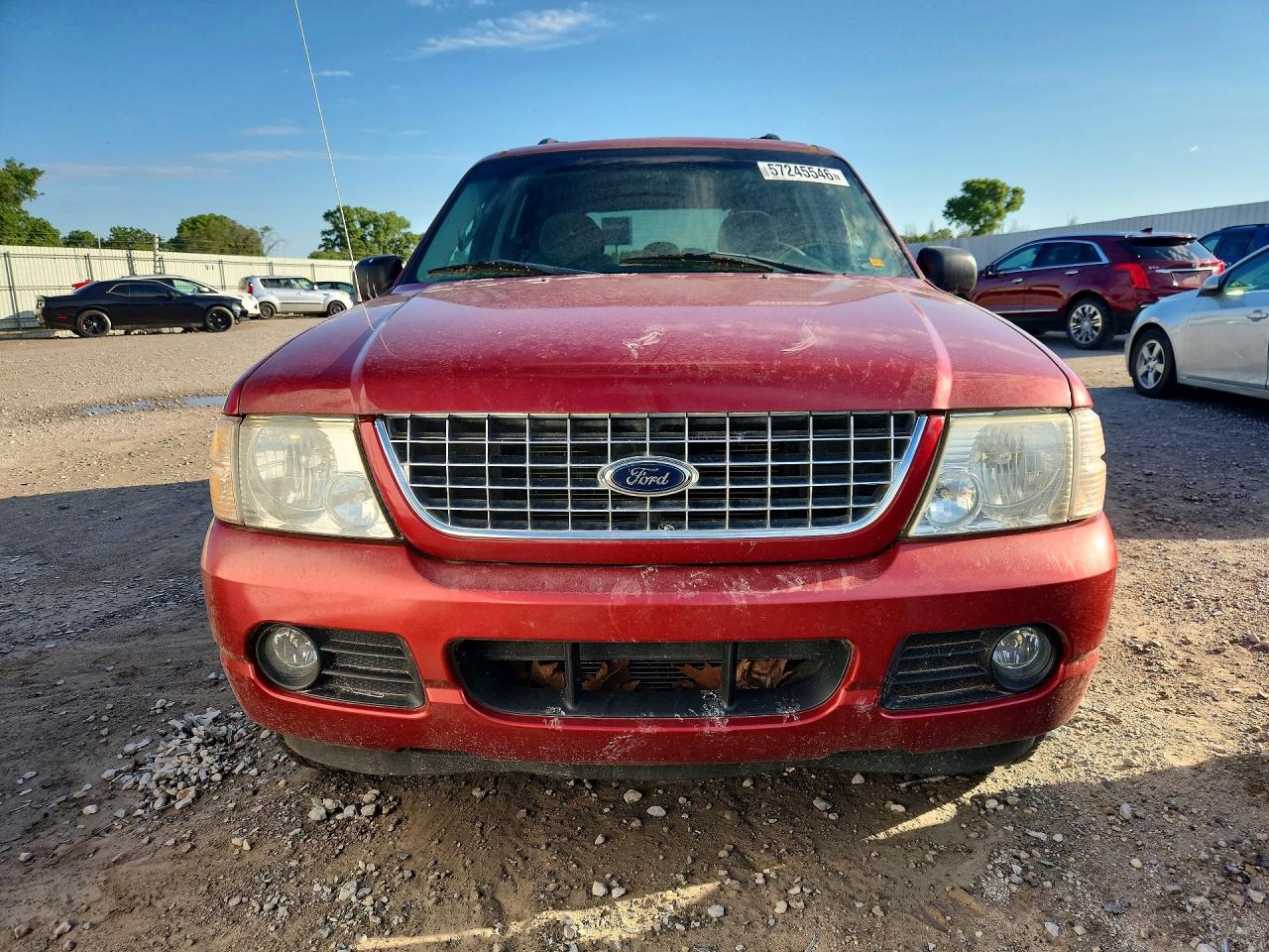 2005 Ford Explorer Xlt Burgundy vin: 1FMZU73E45ZA16907