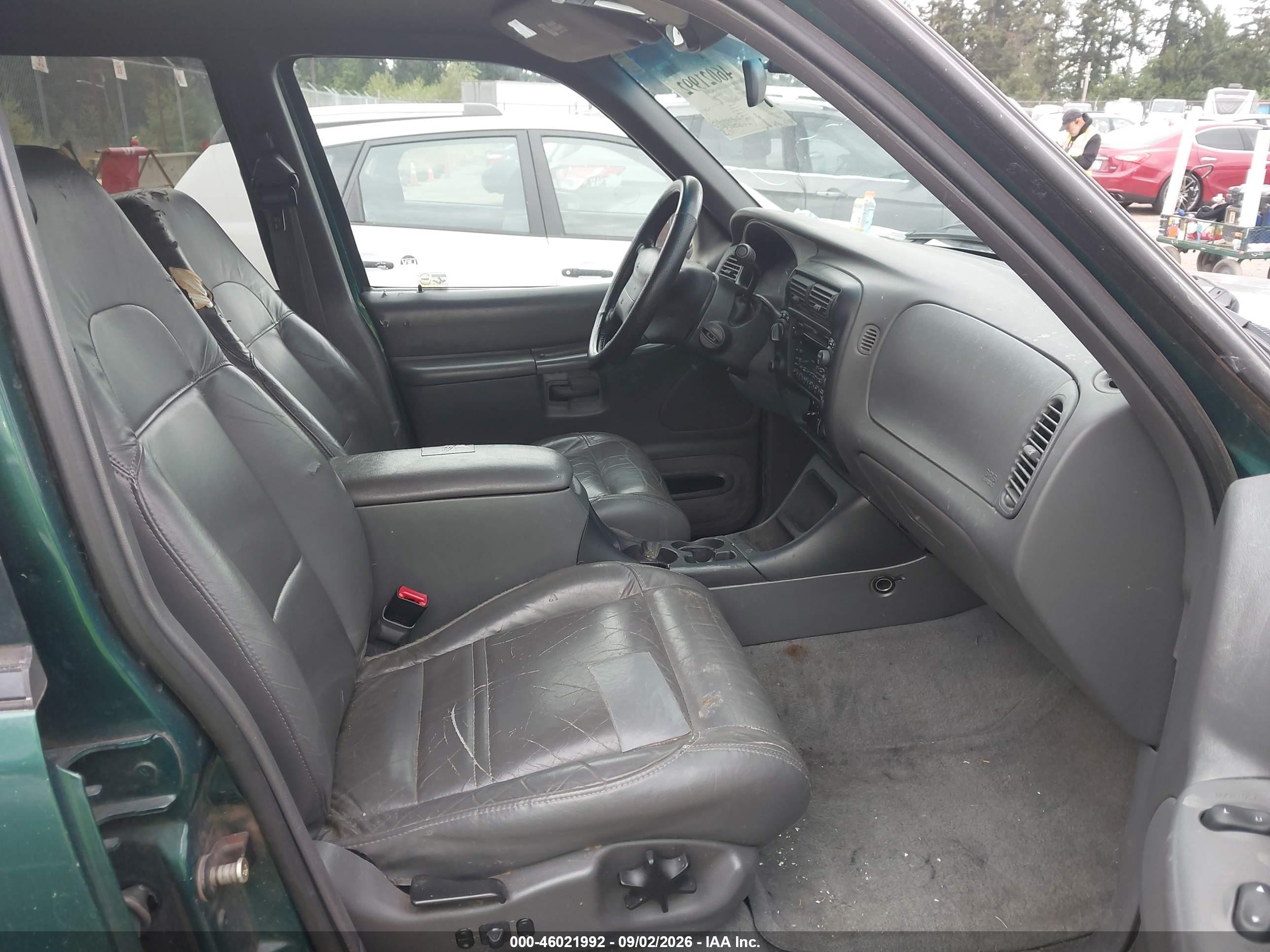 2001 Ford Explorer Xlt Green vin: 1FMZU73E51ZA41387