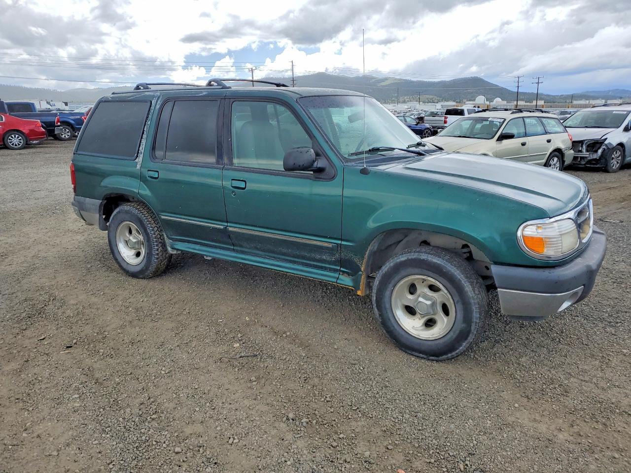 2000 Ford Explorer Xlt Green vin: 1FMZU73E5YZC26372