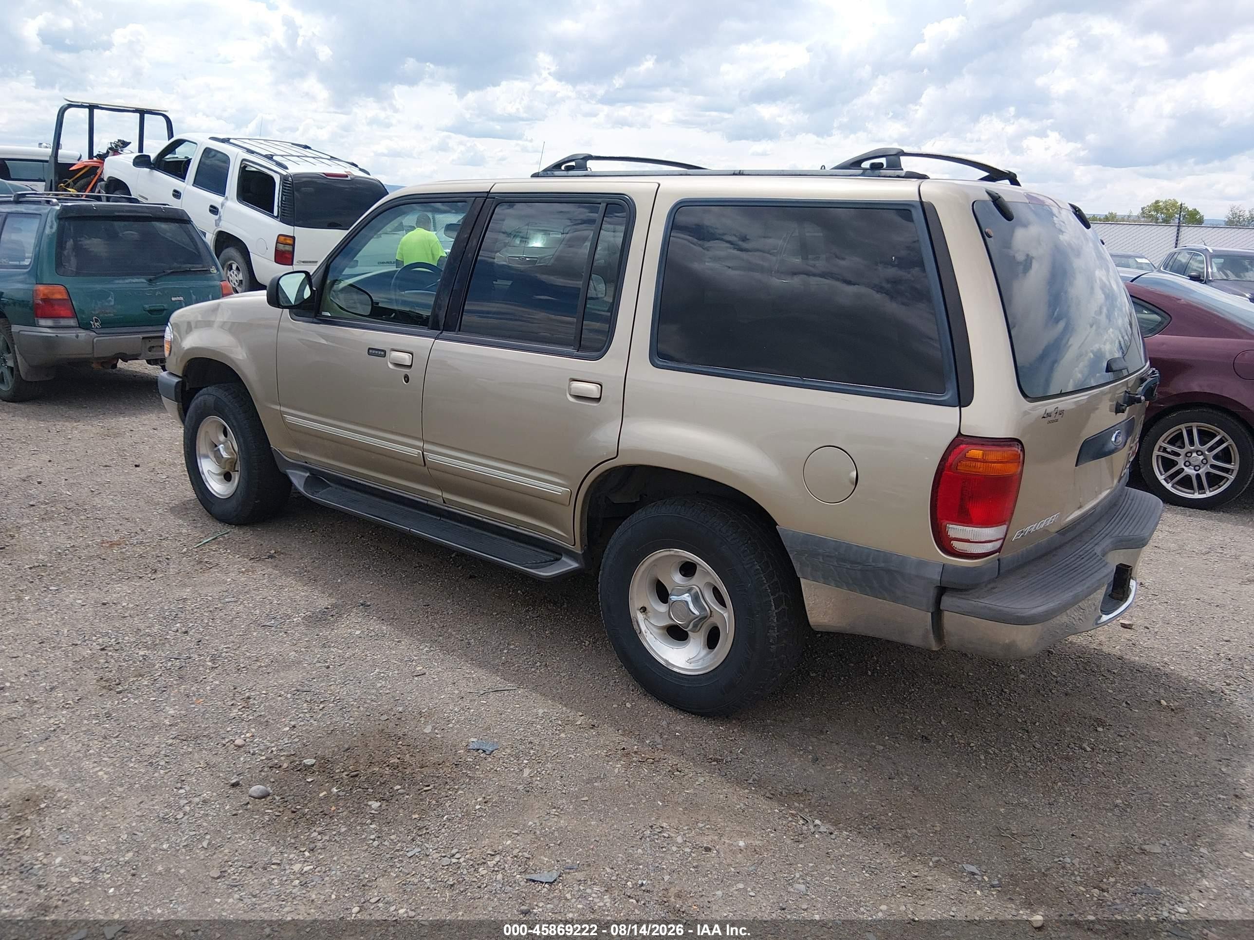 2001 Ford Explorer Xlt Brown vin: 1FMZU73E61ZA58456