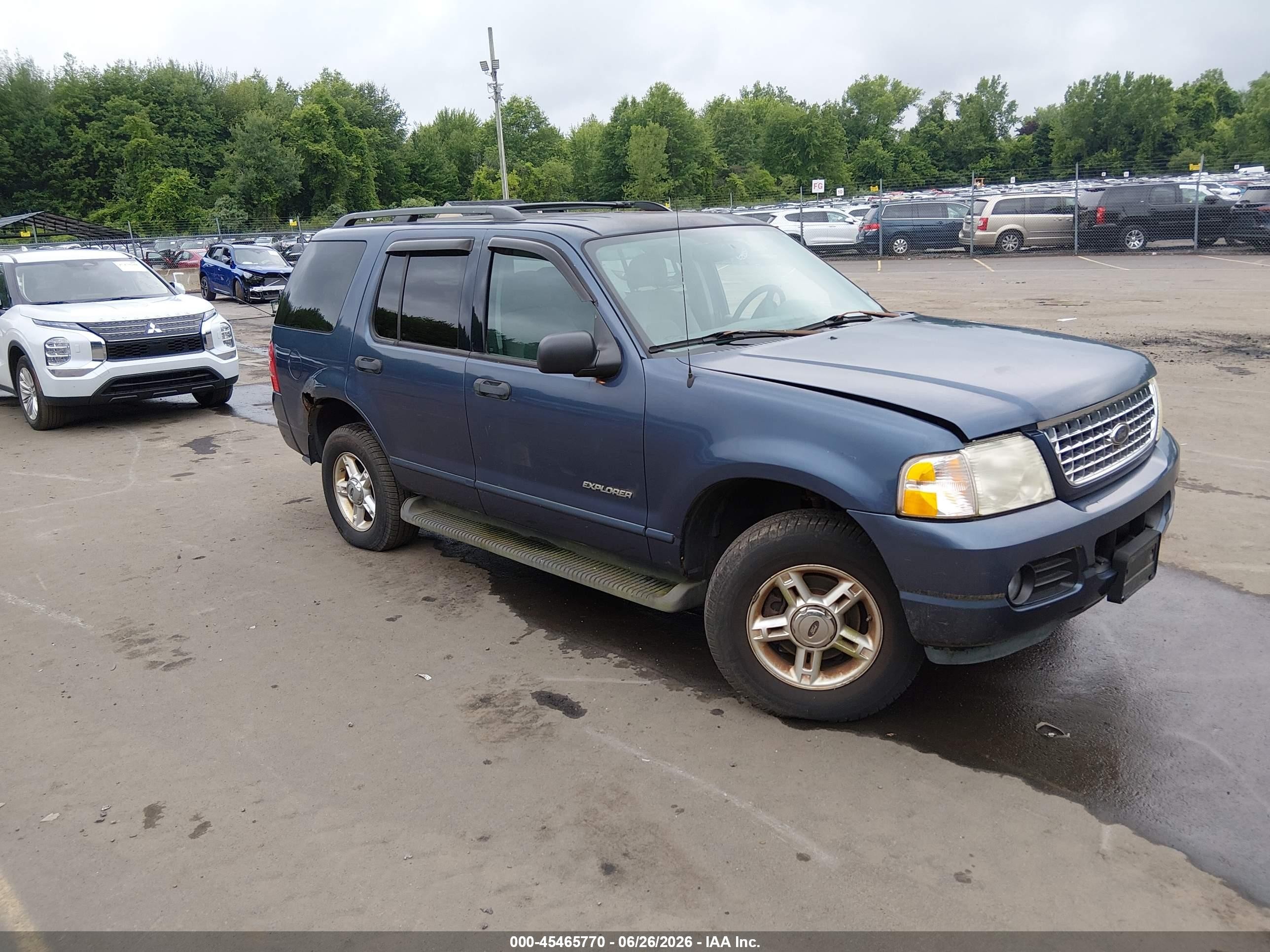 2004 Ford Explorer Nbx/xlt Blue vin: 1FMZU73E64UB79909