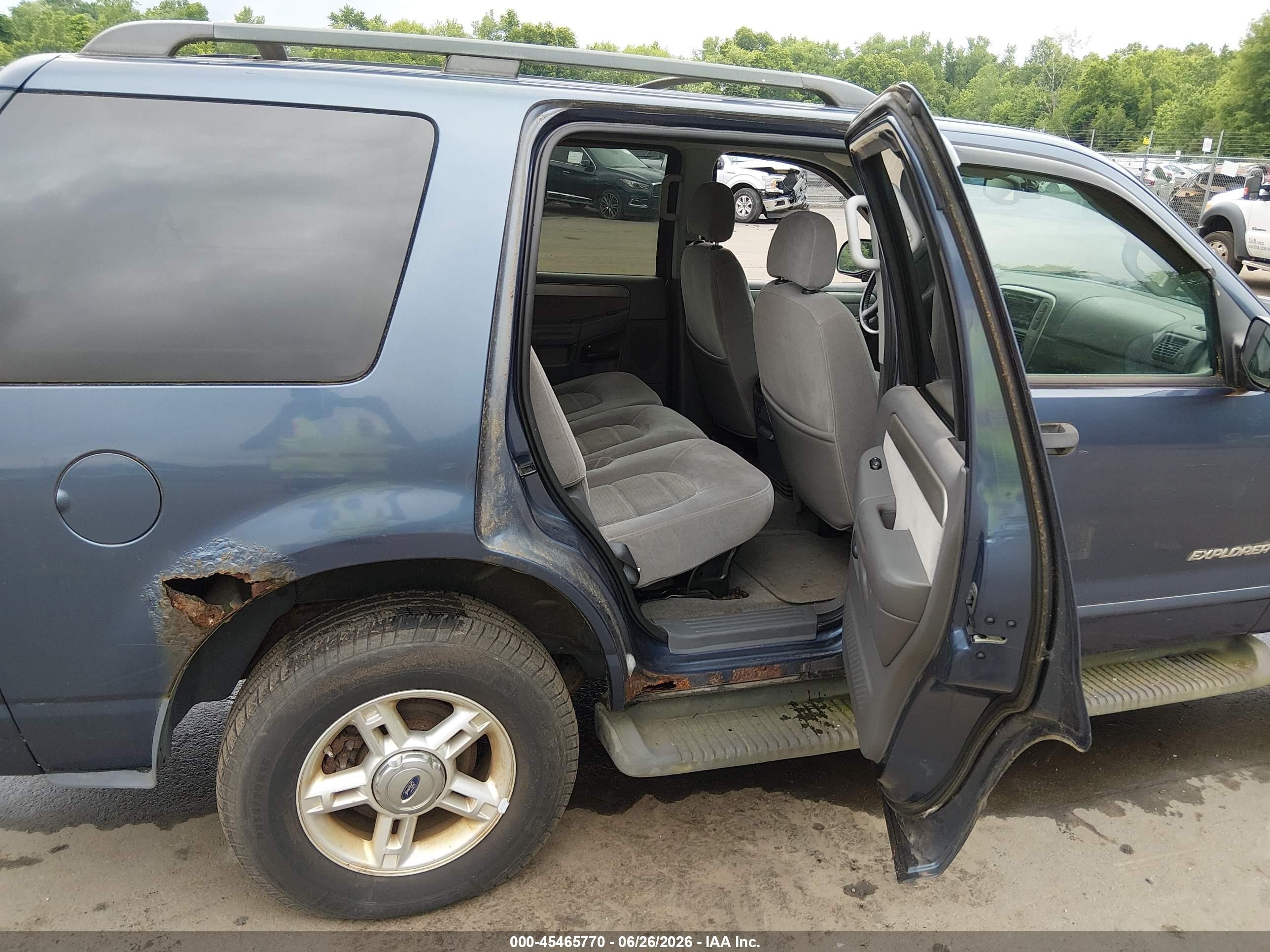 2004 Ford Explorer Nbx/xlt Blue vin: 1FMZU73E64UB79909