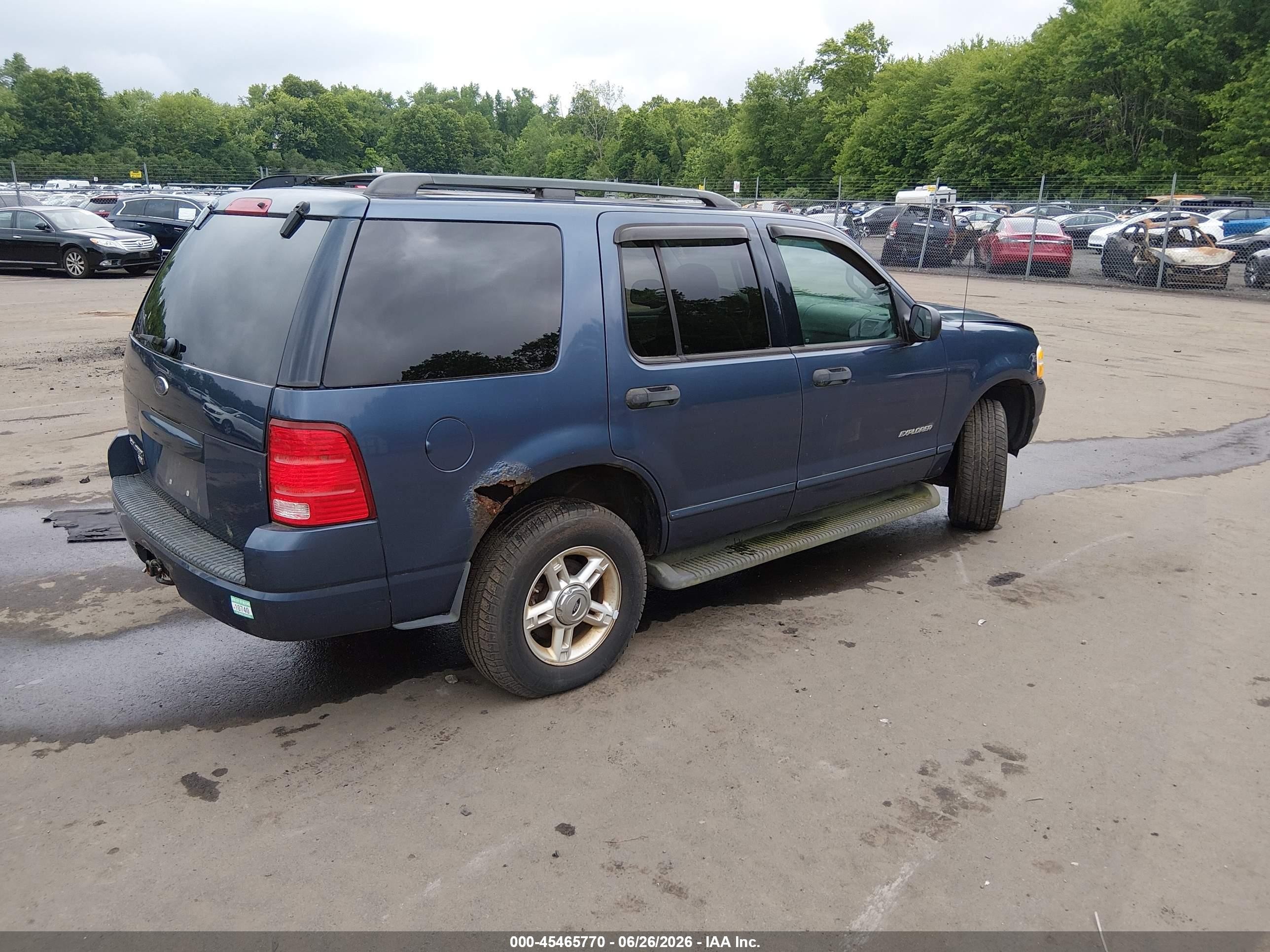 2004 Ford Explorer Nbx/xlt Blue vin: 1FMZU73E64UB79909