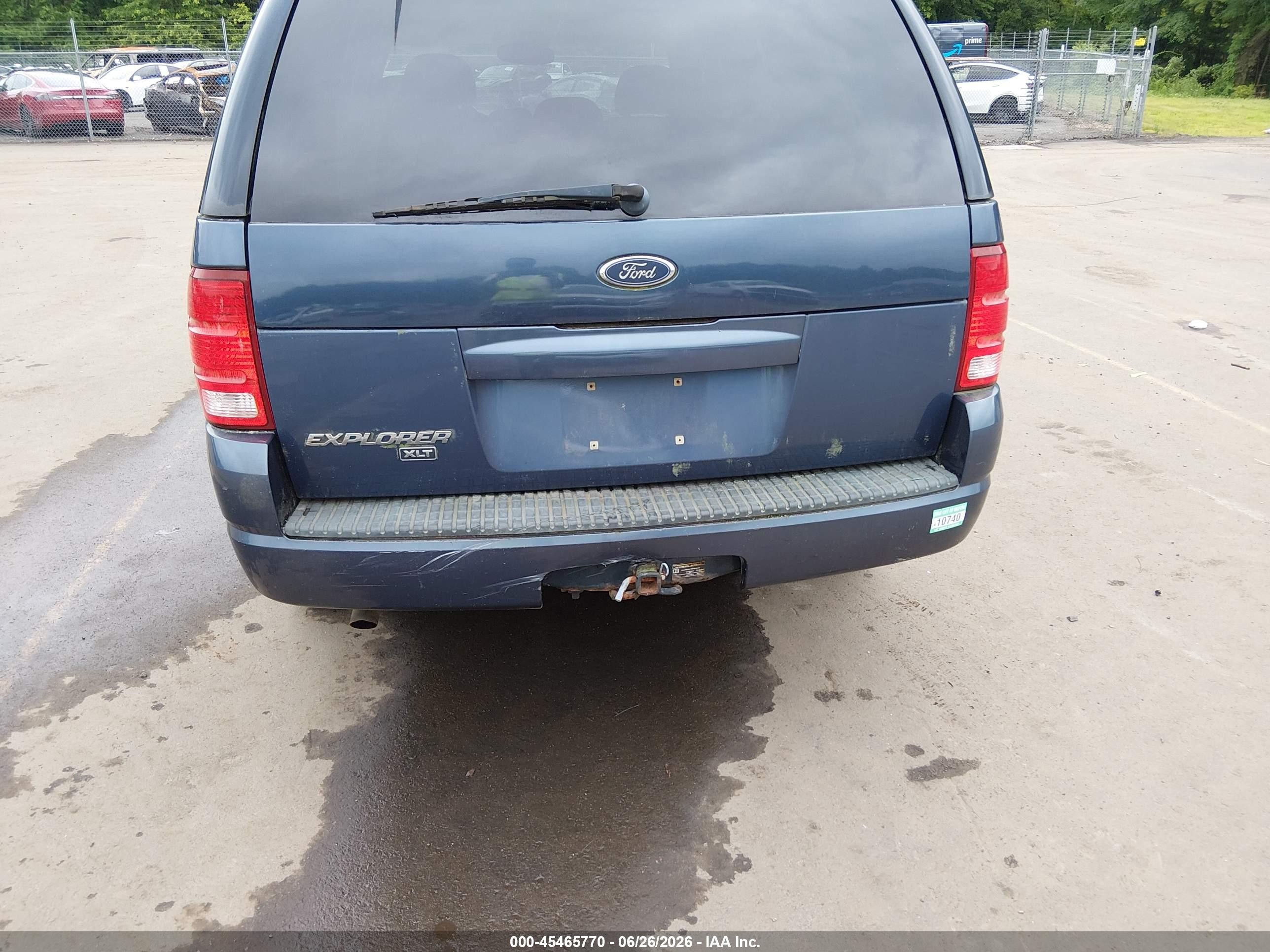 2004 Ford Explorer Nbx/xlt Blue vin: 1FMZU73E64UB79909