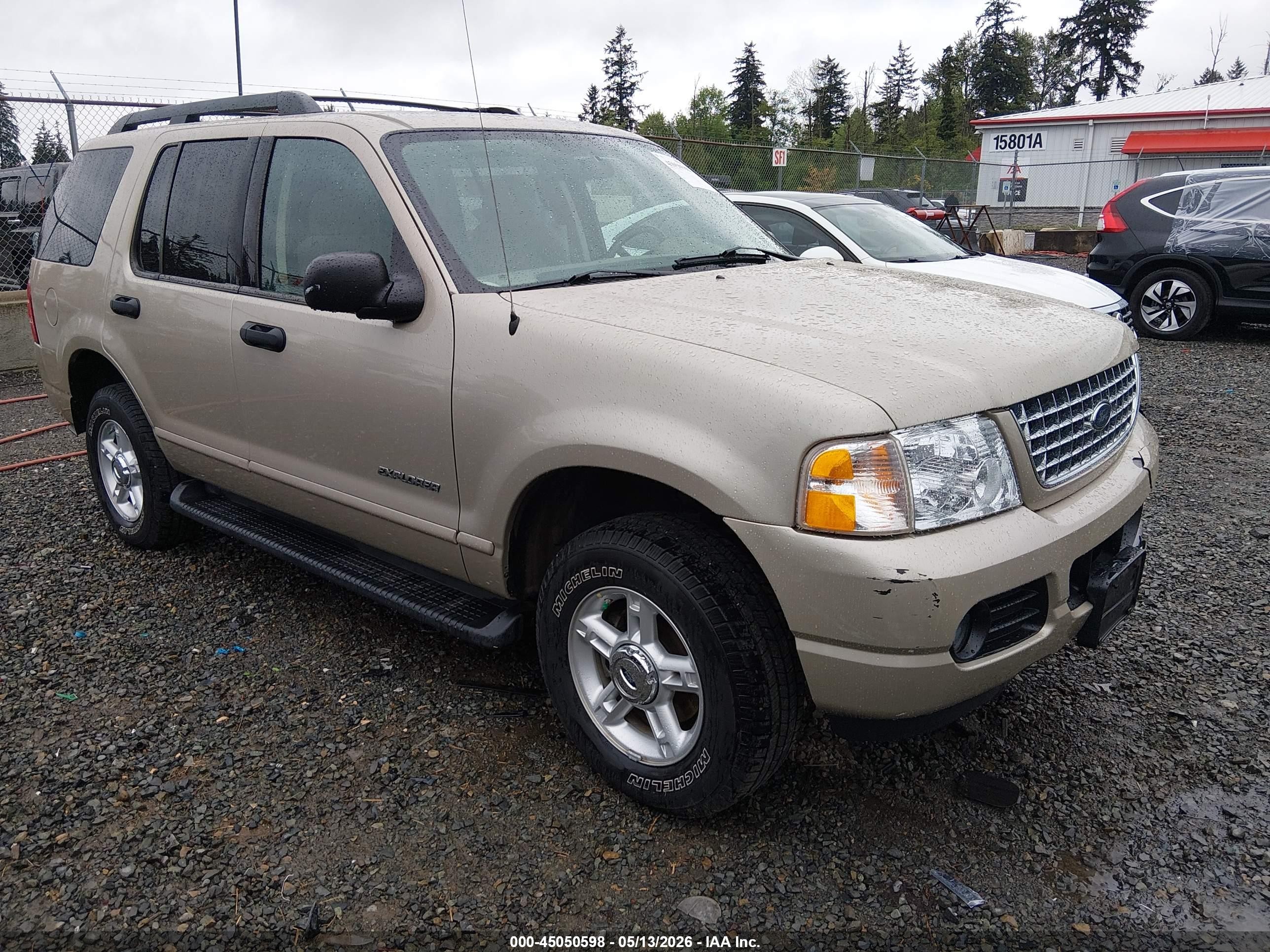 2005 Ford Explorer Xlt/xlt Sport Gold vin: 1FMZU73E65UB50671