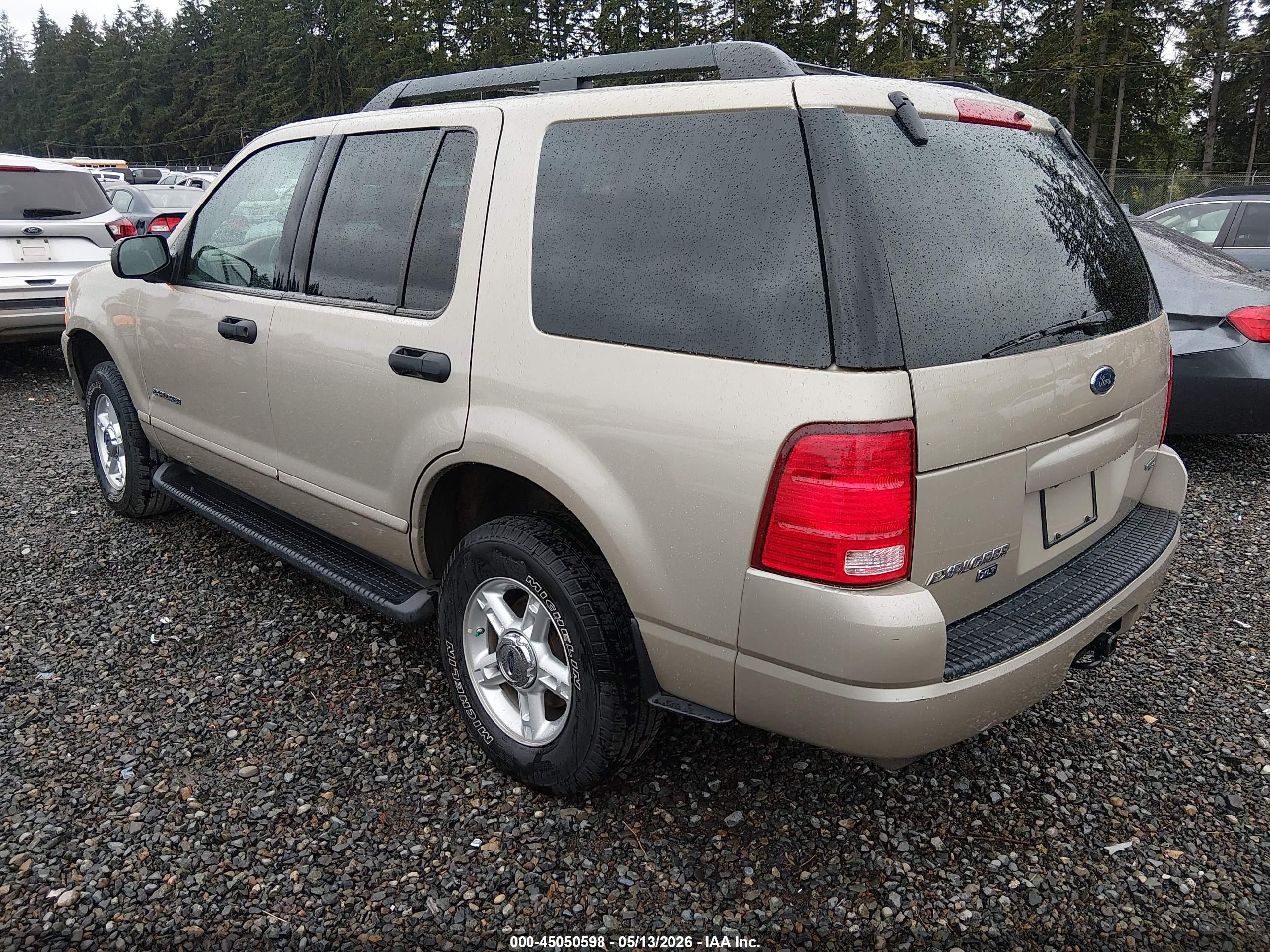 2005 Ford Explorer Xlt/xlt Sport Gold vin: 1FMZU73E65UB50671