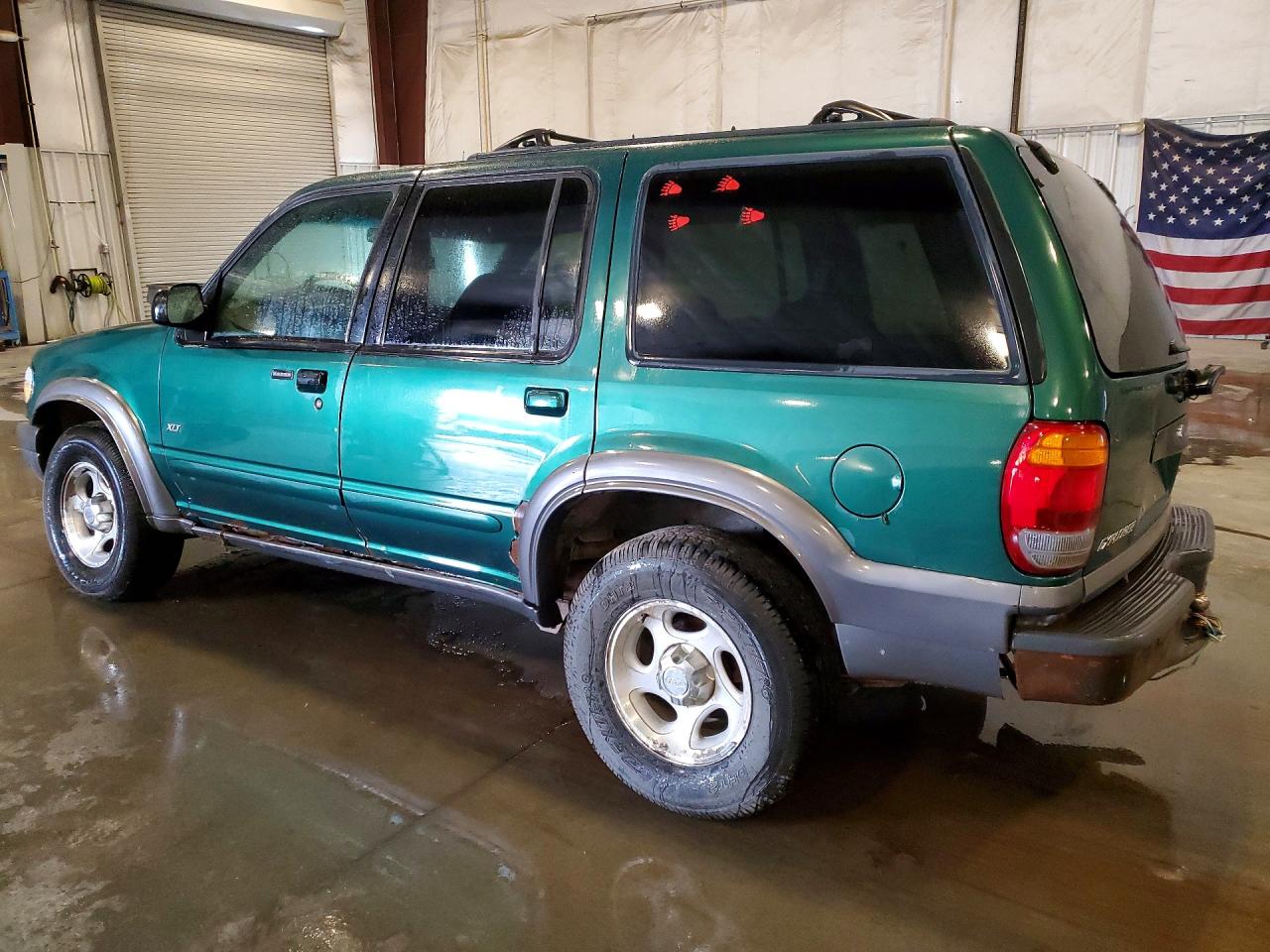 2001 Ford Explorer Xlt Green vin: 1FMZU73E71ZA80885