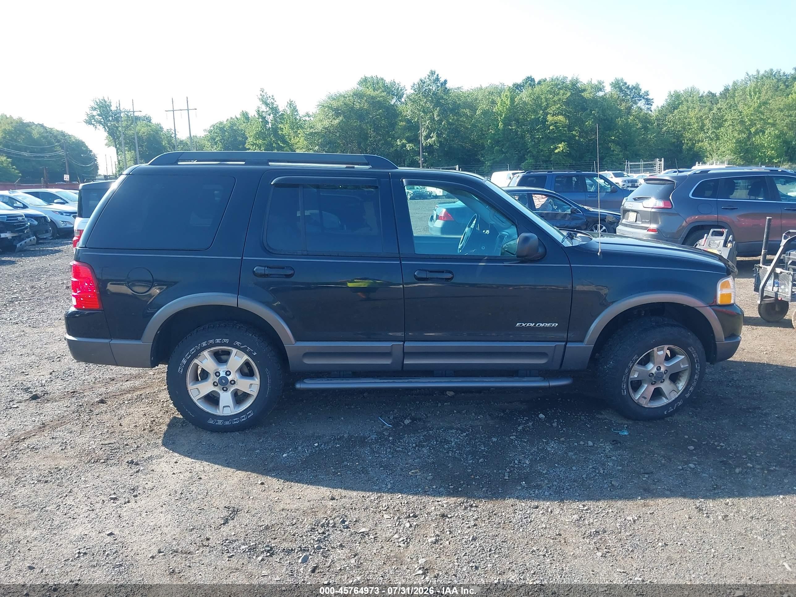 2005 Ford Explorer Xlt/xlt Sport Black vin: 1FMZU73E75UA98080
