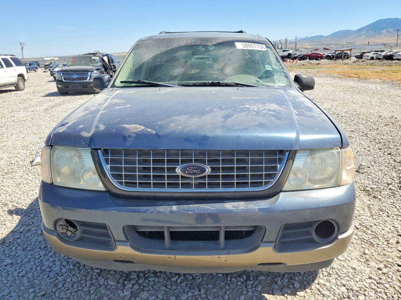 2002 Ford Explorer Xlt Blue vin: 1FMZU73E82ZB66482