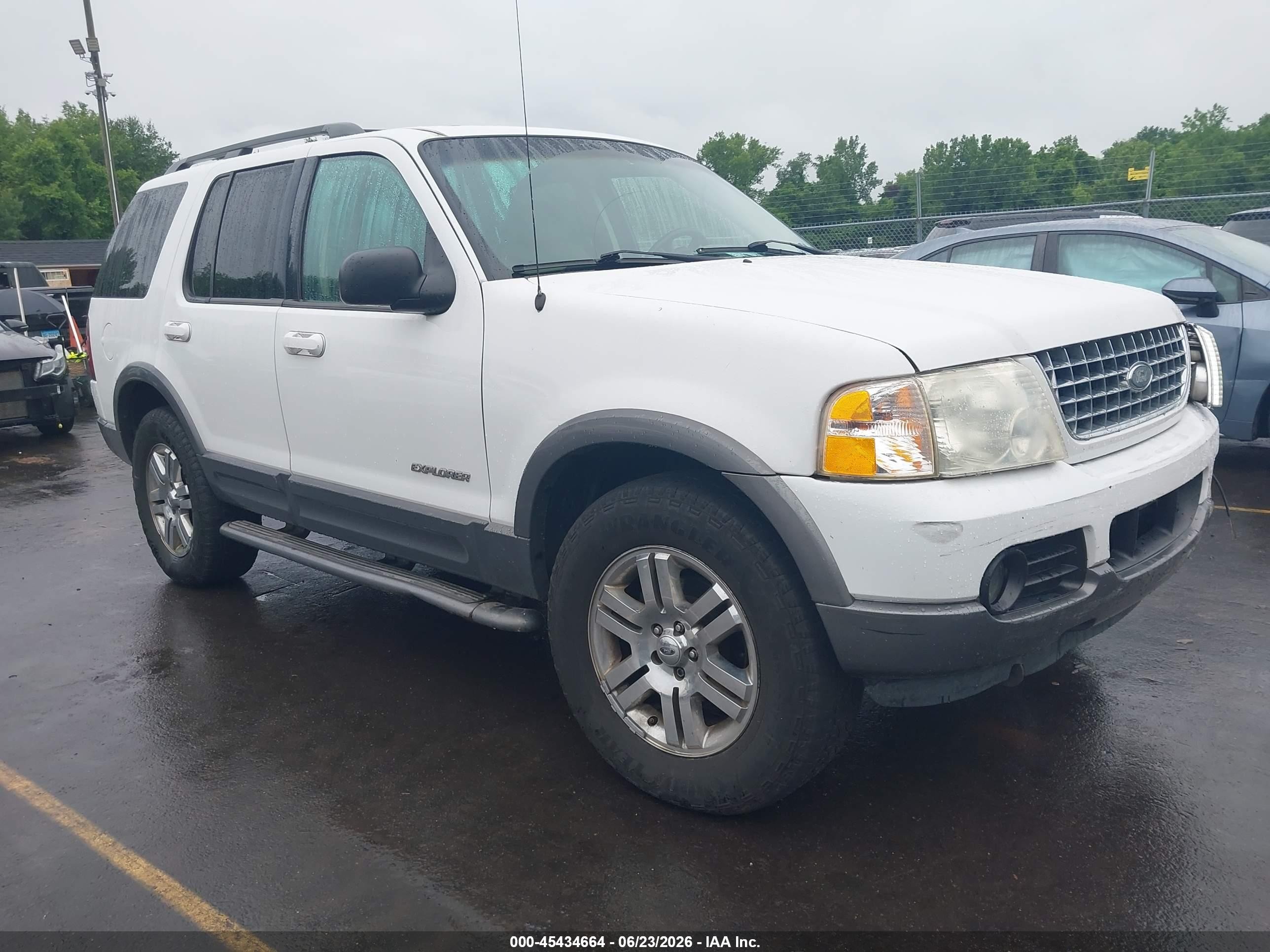 2004 Ford Explorer Nbx/xlt White vin: 1FMZU73E84ZB33243