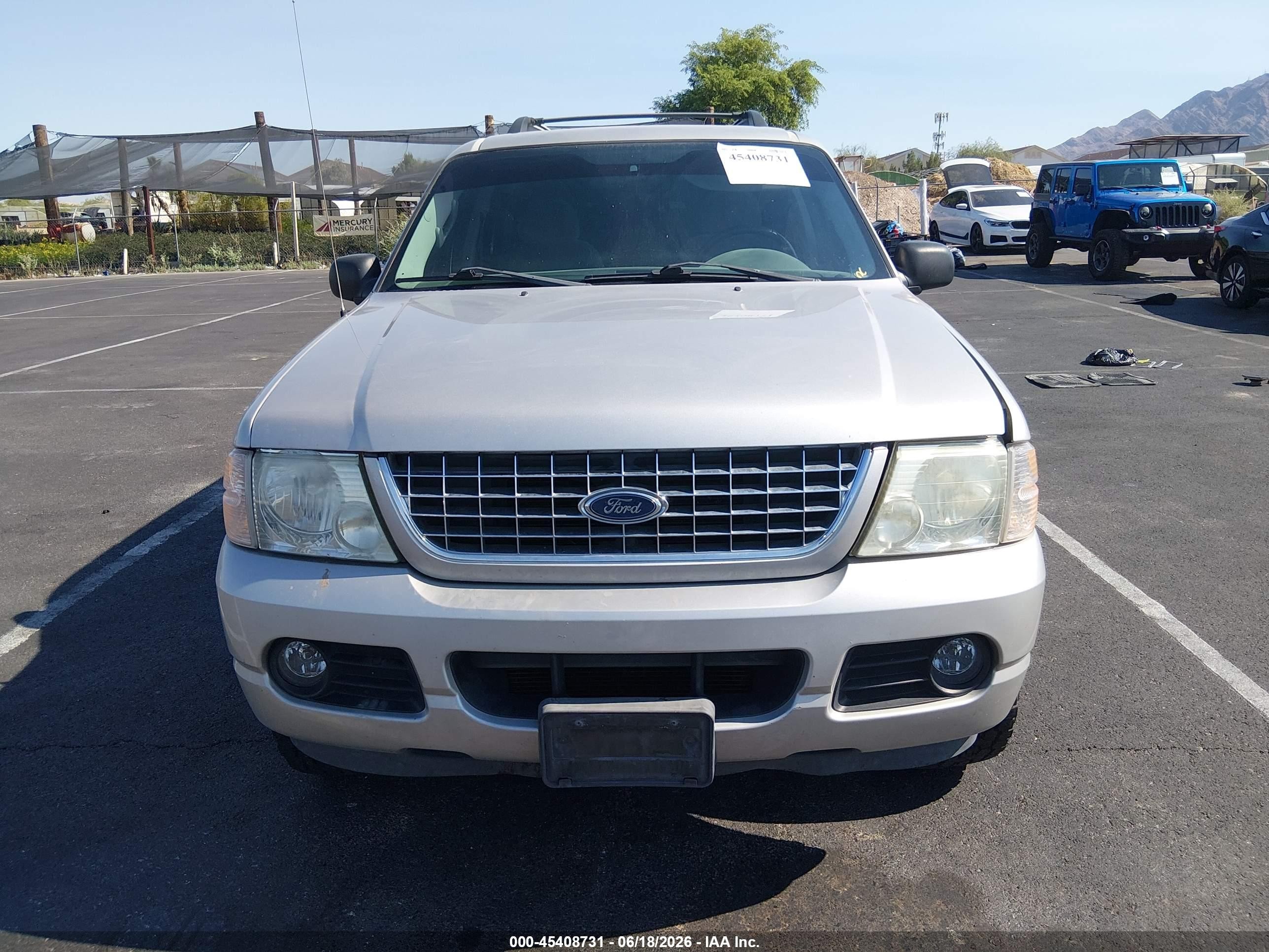 2005 Ford Explorer Xlt/xlt Sport Gray vin: 1FMZU73E85UC04861