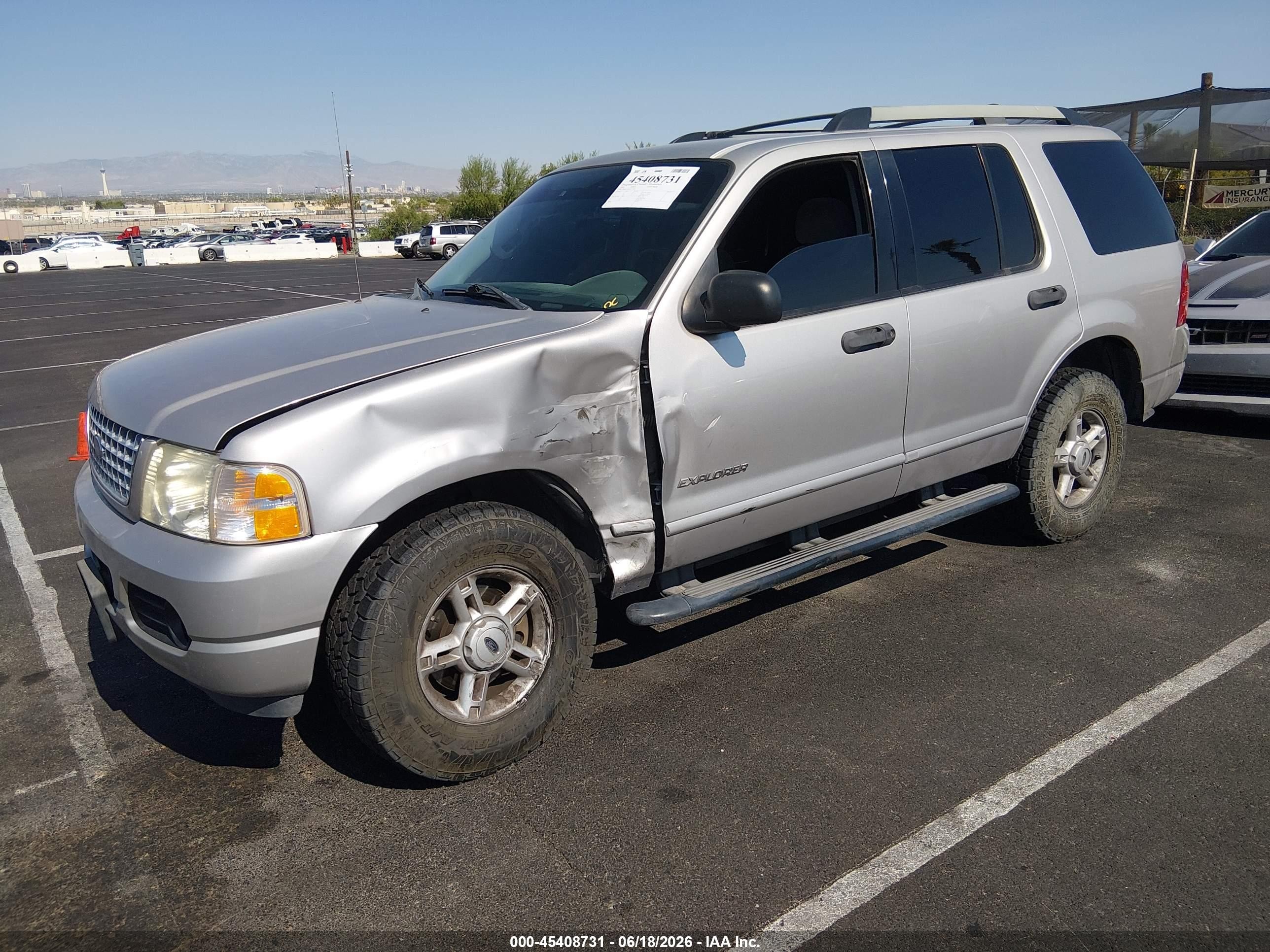 2005 Ford Explorer Xlt/xlt Sport Gray vin: 1FMZU73E85UC04861