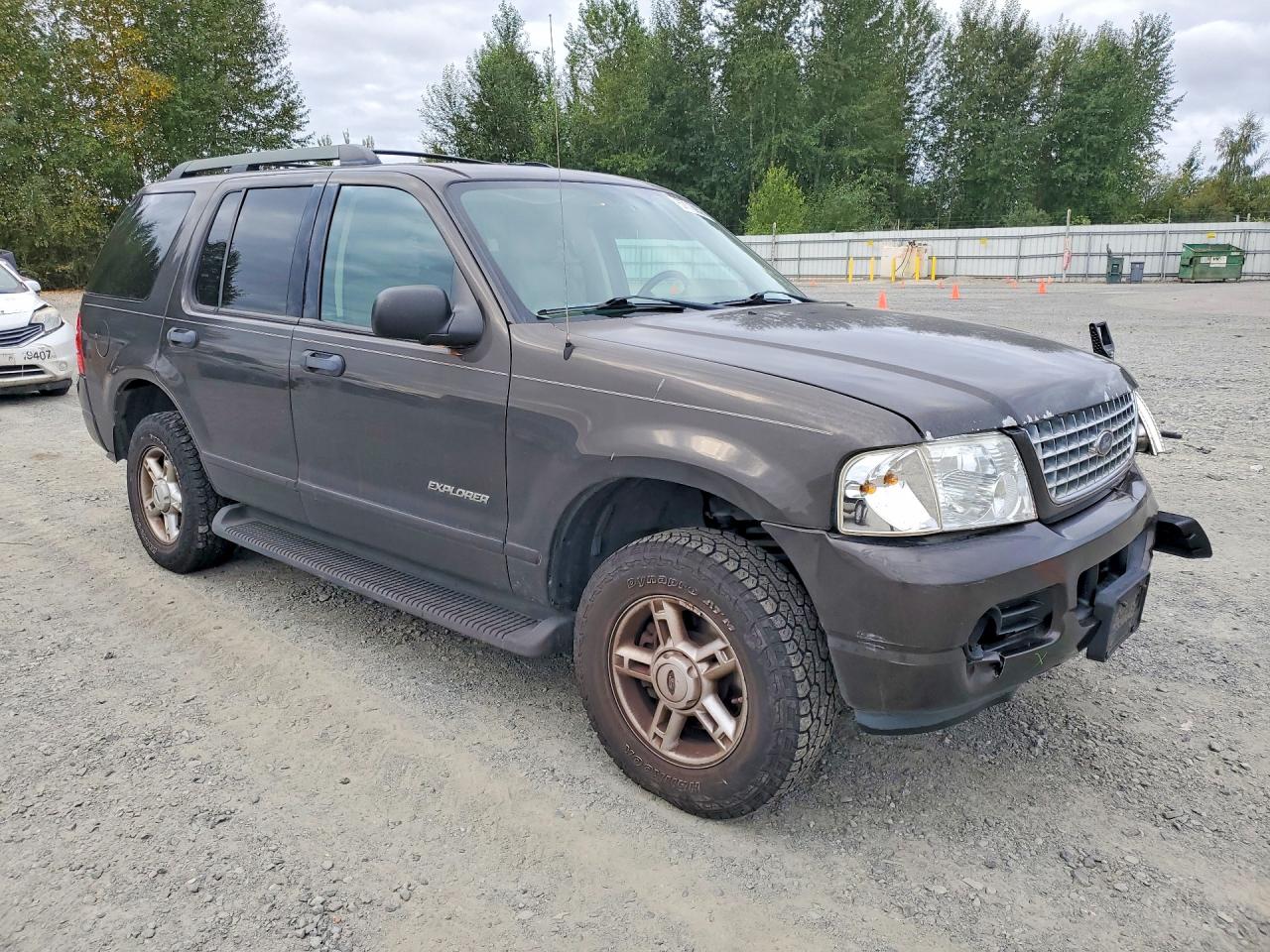 2005 Ford Explorer Xlt Gray vin: 1FMZU73EX5ZA36272